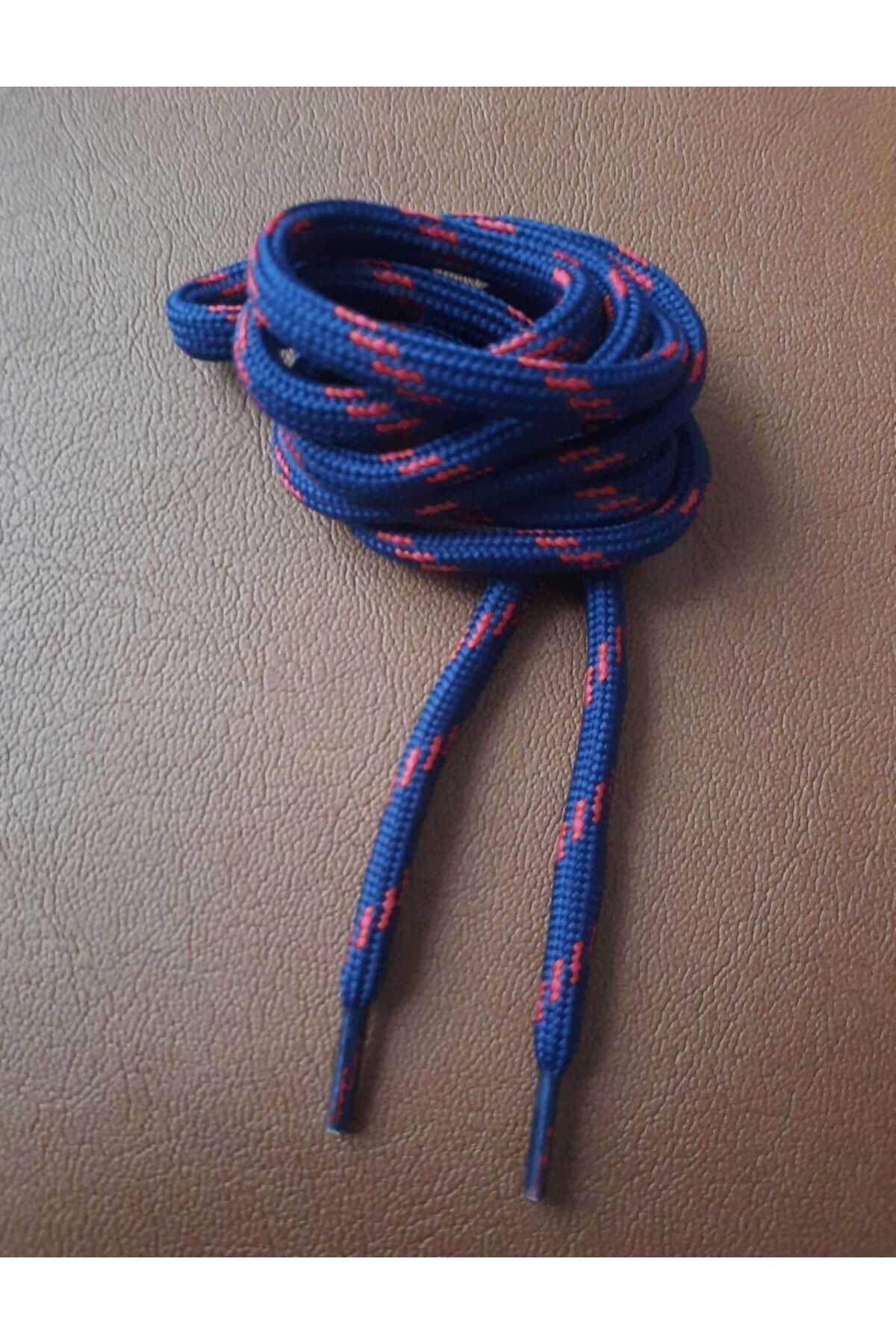 PATTERNED DOUBLE COLOR ROUND SHOELACES 120 CM 1 PAIR