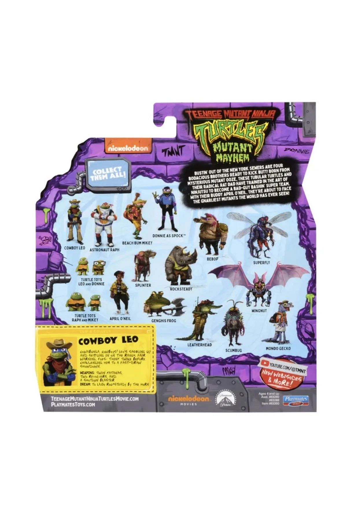 Tower Toys-TU805G00 Ninja Turtles Action Figures Turtles Super Ninja @BEACH BUM MIKEY@ Custom Series 4