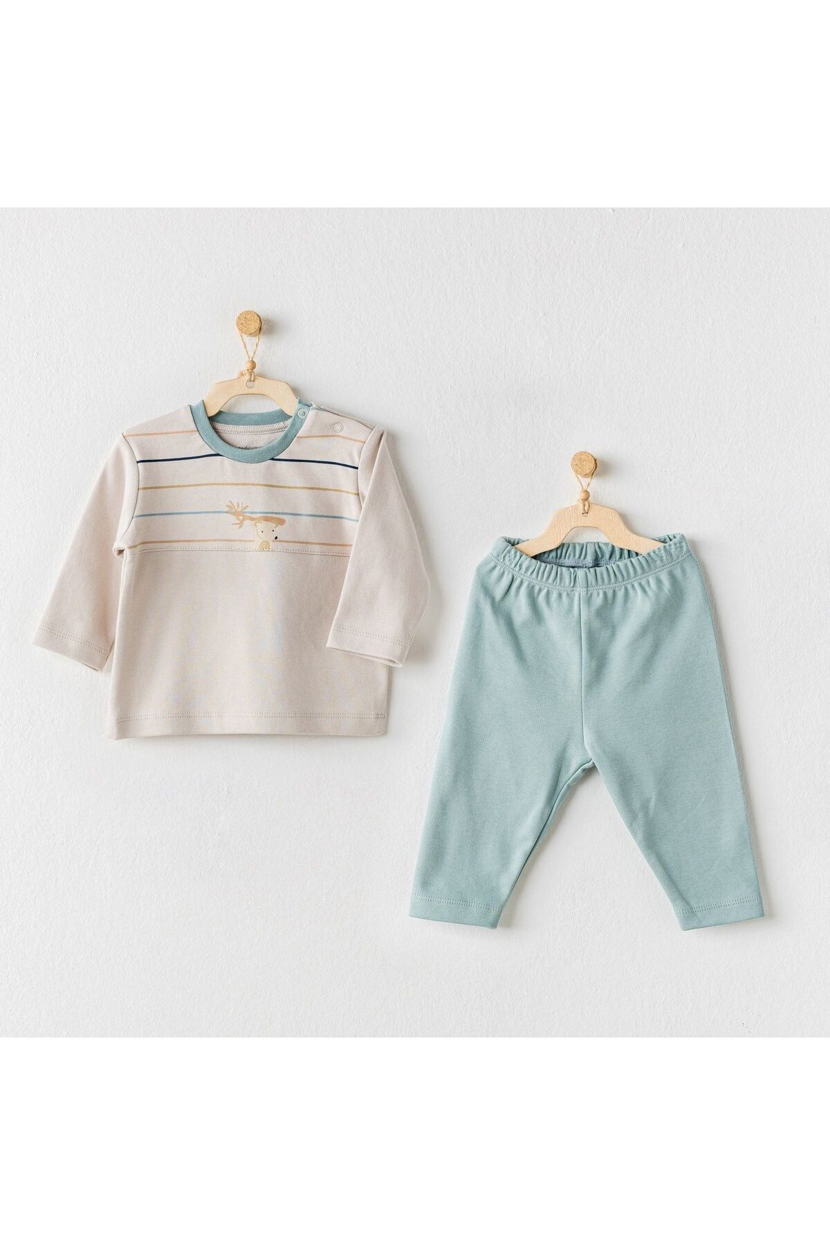 ac24092 organic let s love nature 2 baby team stone green