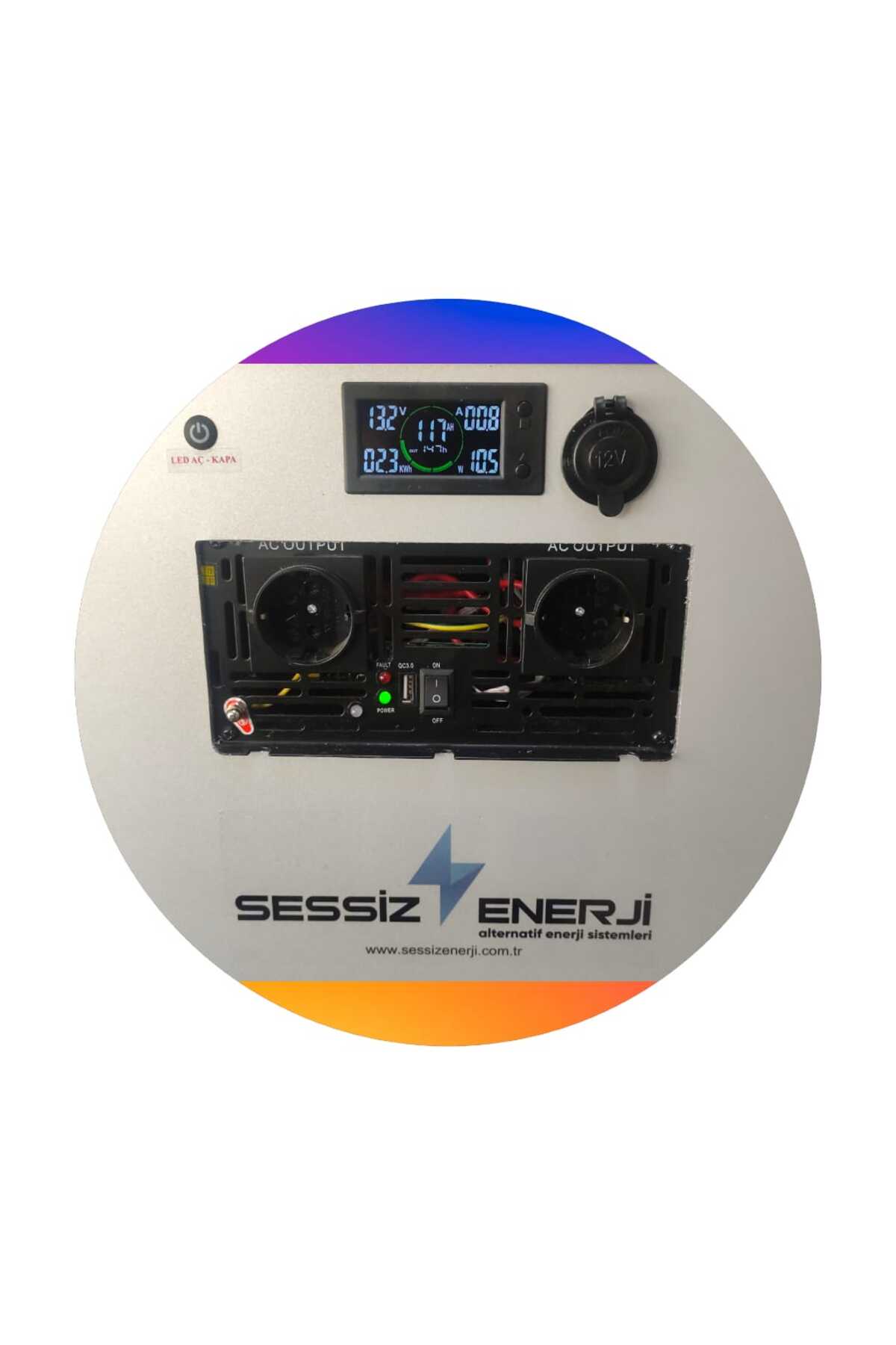 Sessiz Enerji 2kw S20 M200 Jel Model - Yeni Nesil Hibrit Jeneratör