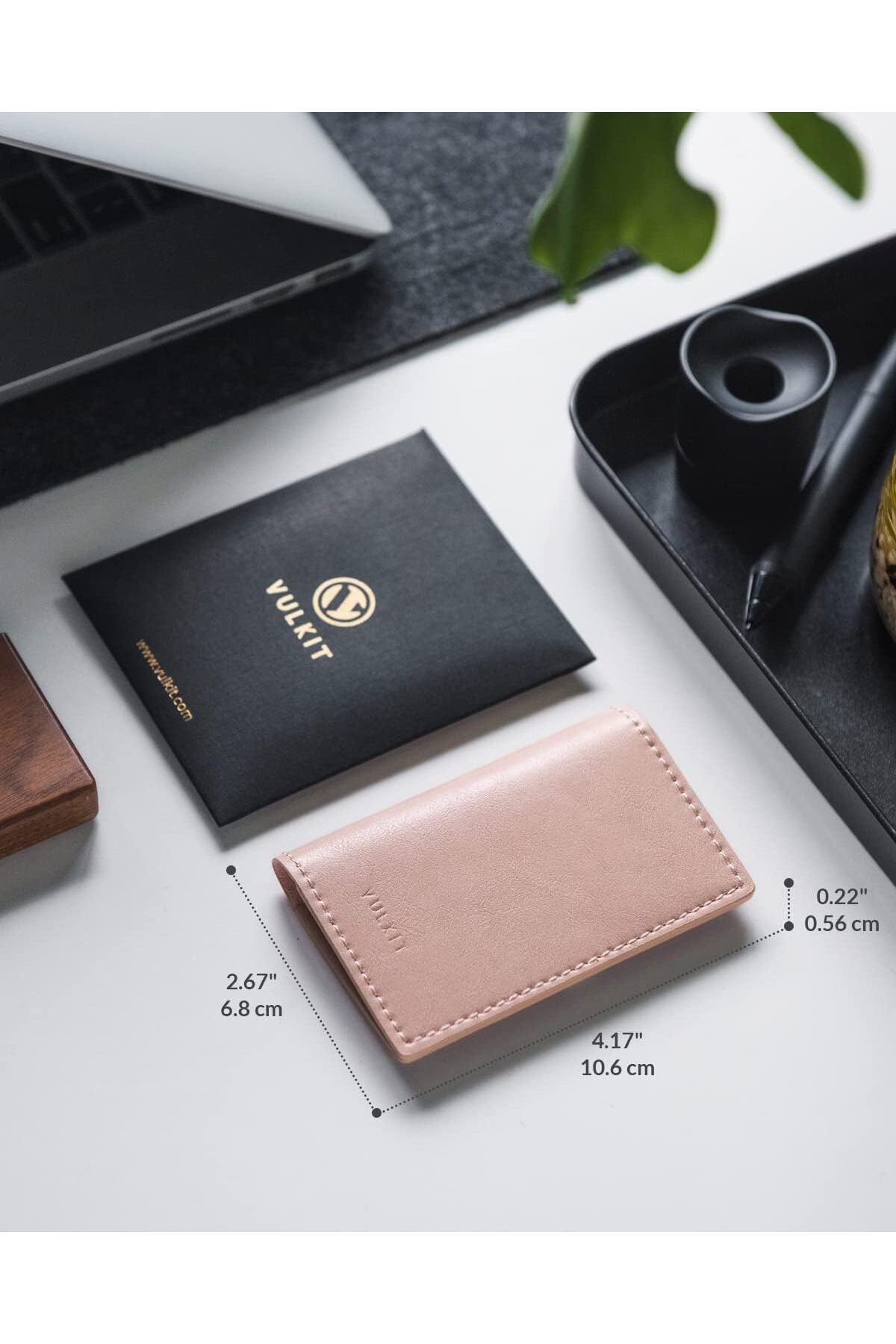 کیف پول مردانه و زنانه کارت ویزیت چرمی ULTRA SLIM CARD راه حل شیک کاربردی VULKIT