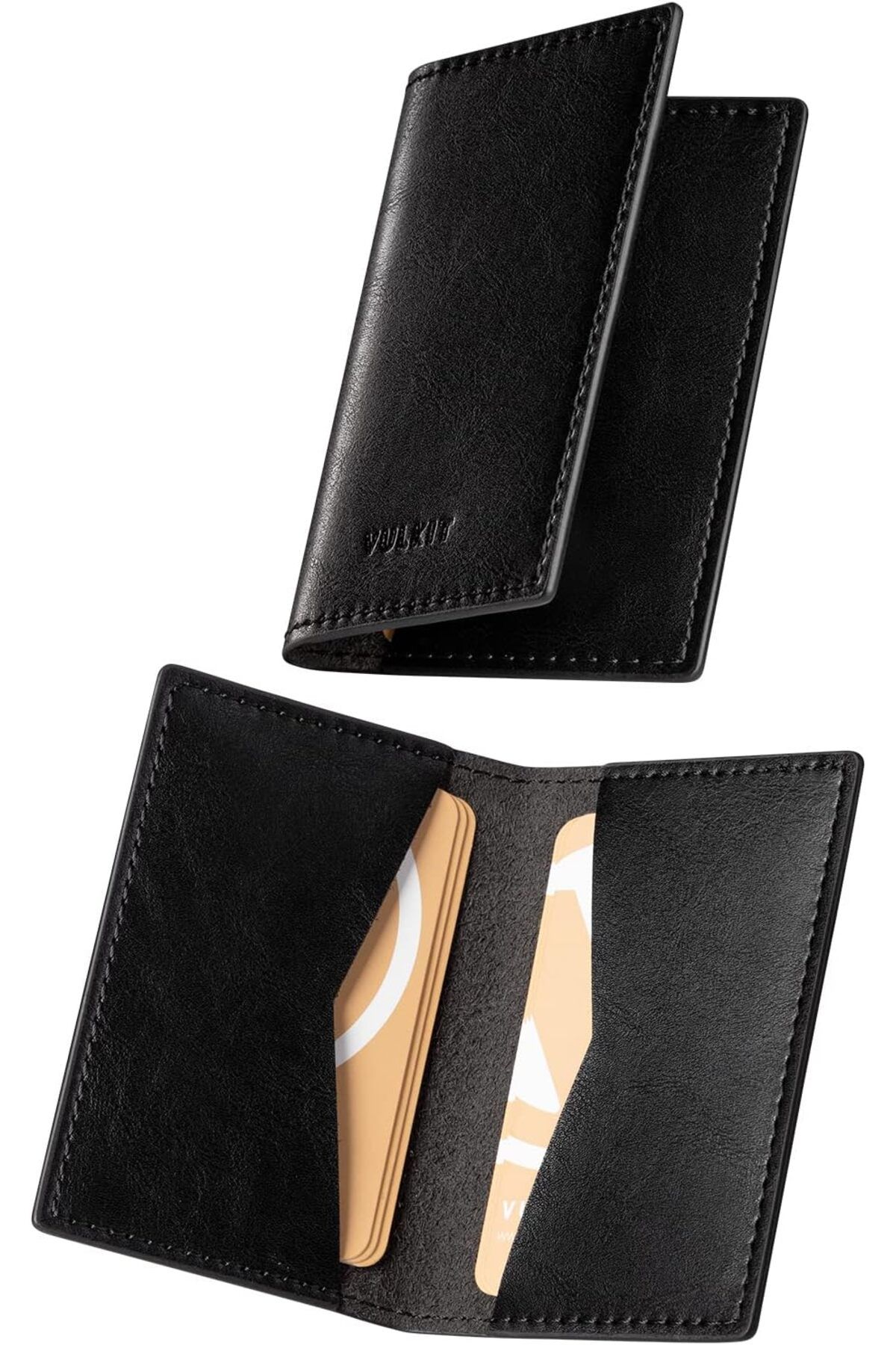 کیف پول مردانه و زنانه کارت ویزیت چرمی ULTRA SLIM CARD راه حل شیک کاربردی VULKIT