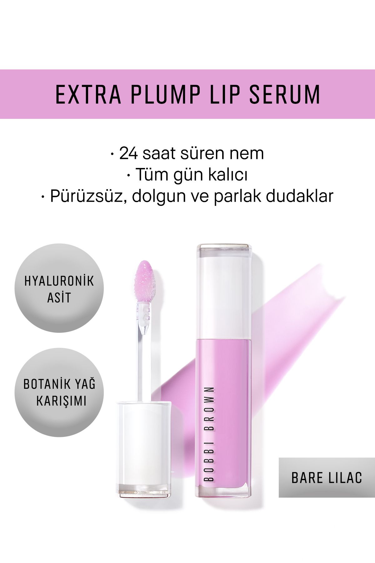 Bobbi Brown Extra Plump Сыворотка для губ – Bare Lilac 716170336091 105136