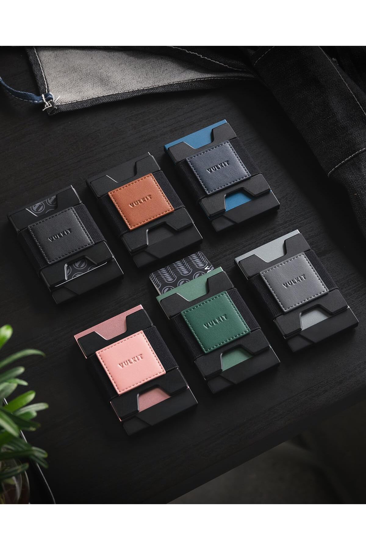 کیف پول مینیمالیستی VULKIT با طراحی فوق‌باریک، دسترسی سریع و محافظت RFID/NFC VULKIT