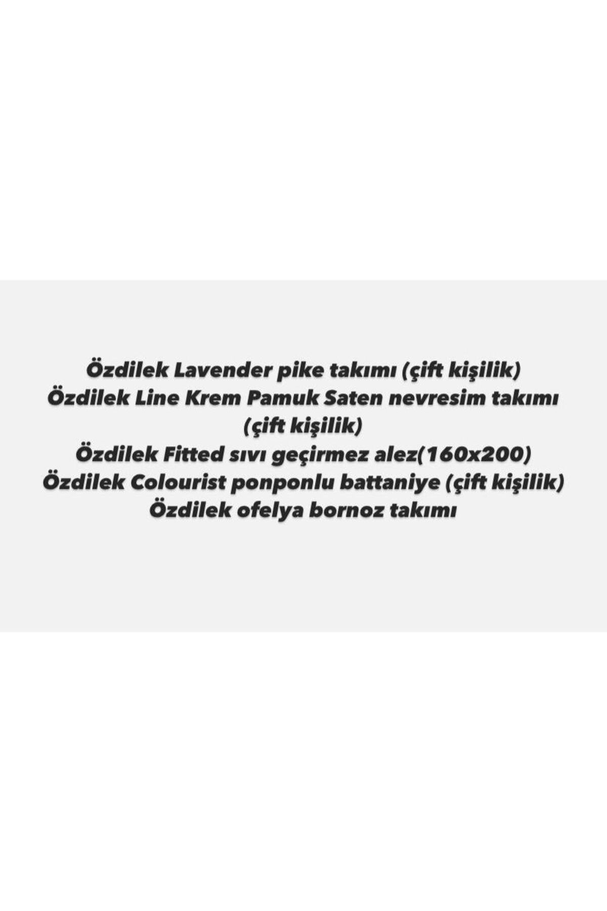 سرویس روتختی  رنگارنگ ازدیلکÖzdilek | TYC3989F9015AD19F0 اورجینال - تصویر 3