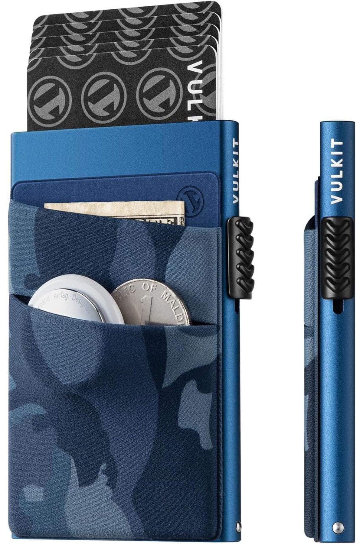 VC203 Slim Pop Up Rfid Blocking Cardholder Wallet For Men Brown