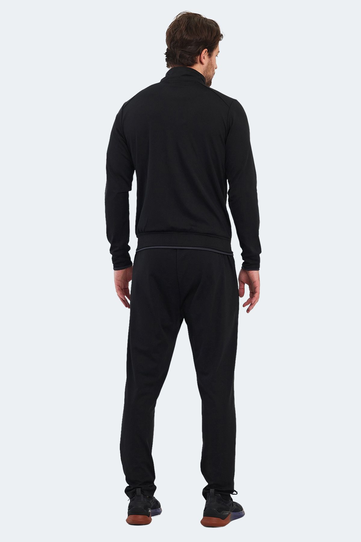 ست لباس ورزشی مردانه Rikko مشکی Slazenger