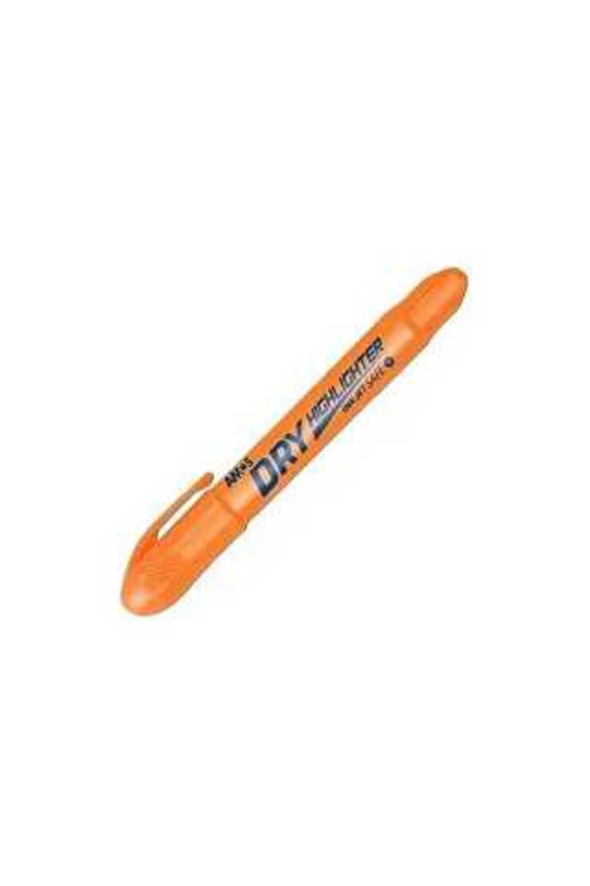 Amos Kalem Fosforlu Jel Dry Highlighter Turuncu  (  1  ADET  )
