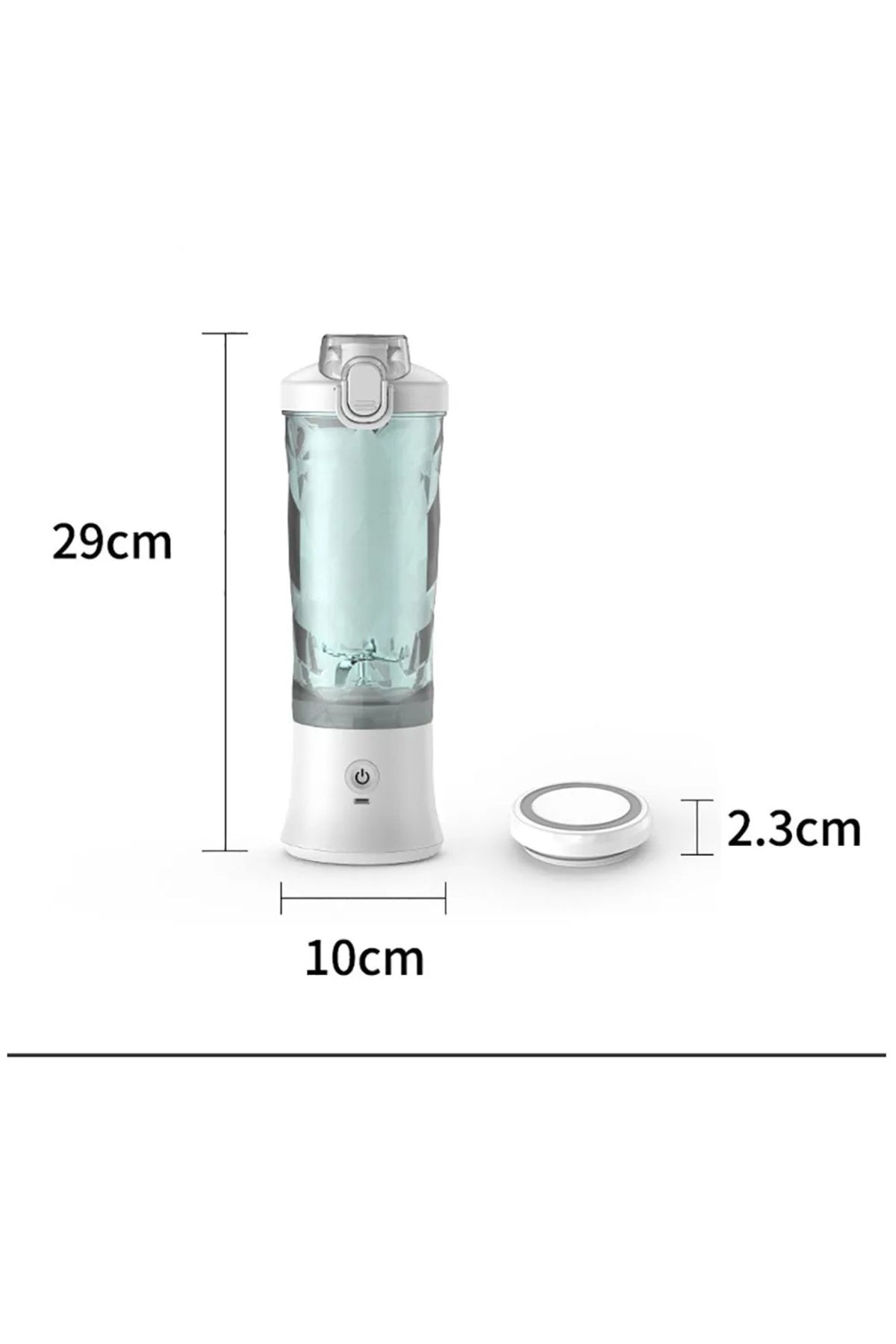 3life-Portable Blender Juicer Multifunctional Usb Charging 600ml Electric Juicer Machine Fresh Fruit Ju... 7