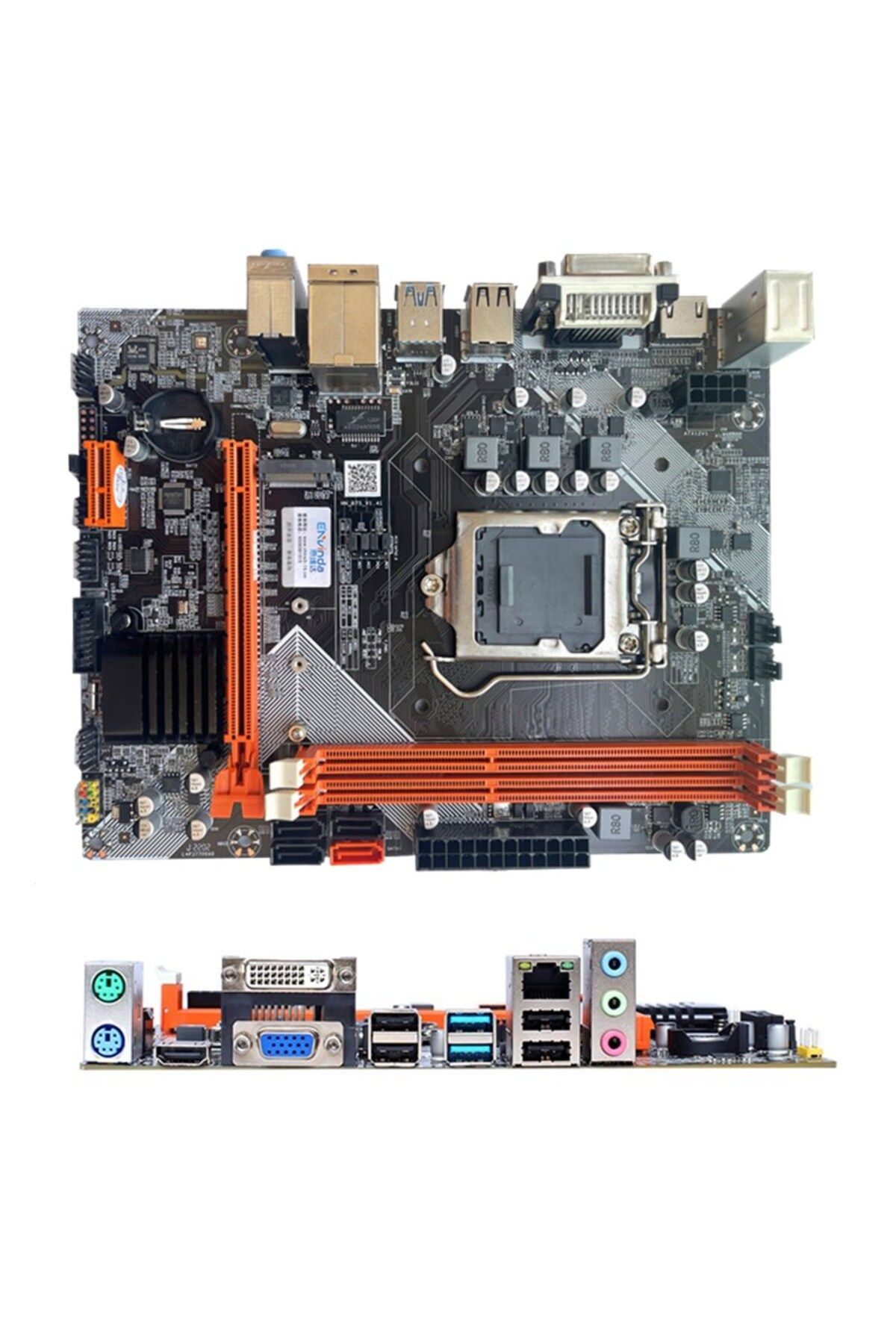 ENVINDA-B75 Motherboard Desktop M.2 LGA1155 For i3 i5 i7 CPU Supports DDR3 Memory SATA 3.0 USB 3.0 PEI-E ... 6