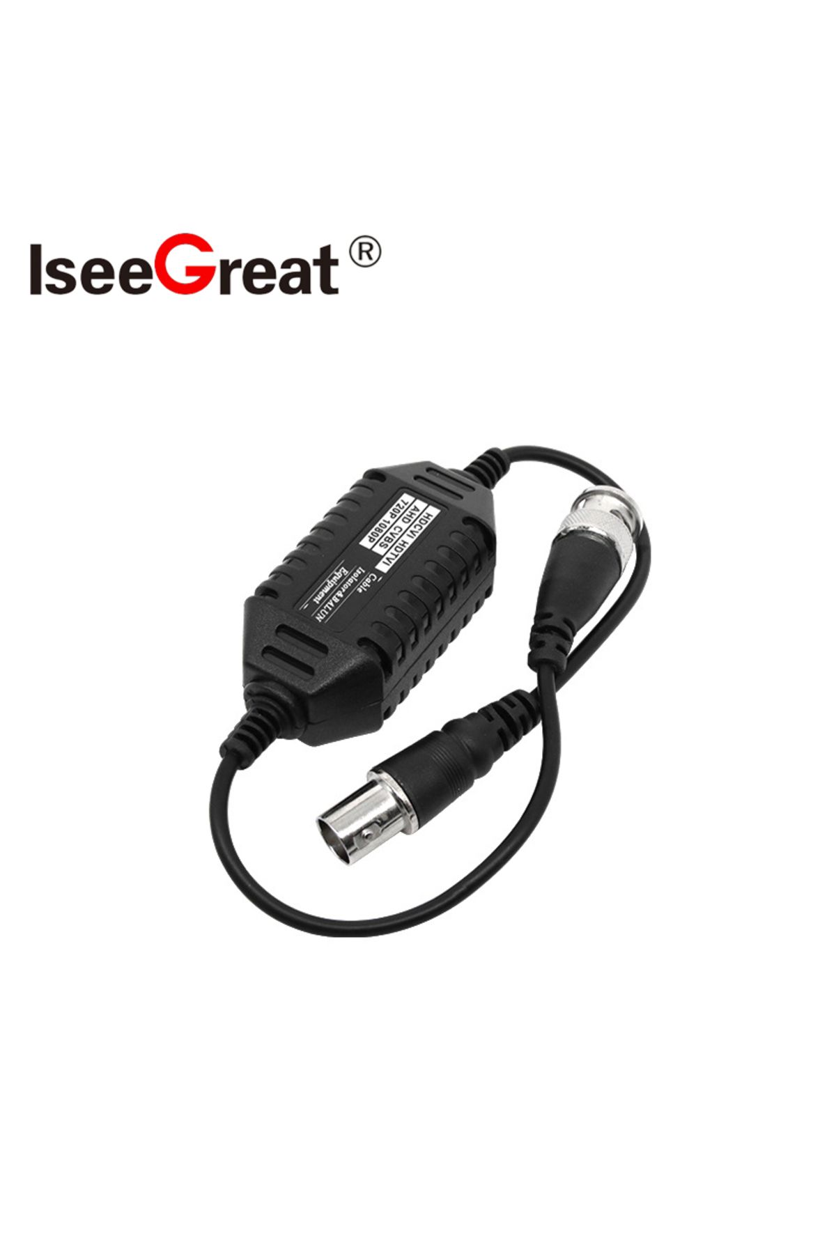 Choice-Video Anti-jamming Device Jamproof For TVI/CVI/AHD/CVBS Ground Loop Isolator Balun BNC Male To Fe... 2