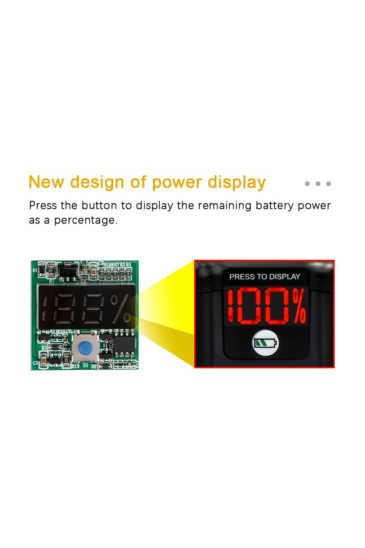 Waitley-DCB200 Battery Case For Dewalt 18V 20V DIY 3Ah 6.0Ah DCB184 Shell Box with BMS PCB Board Charging... 3
