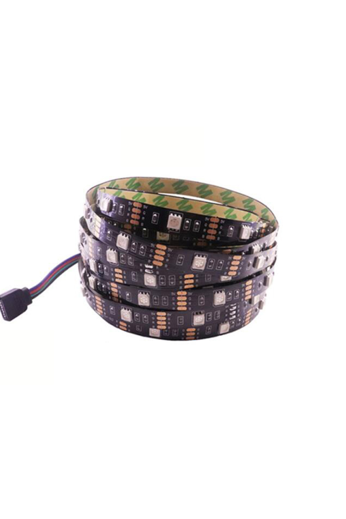 LORIBEAR Black PCB RGB 5V USB LED Strip Lights For Smart Tv Backlight