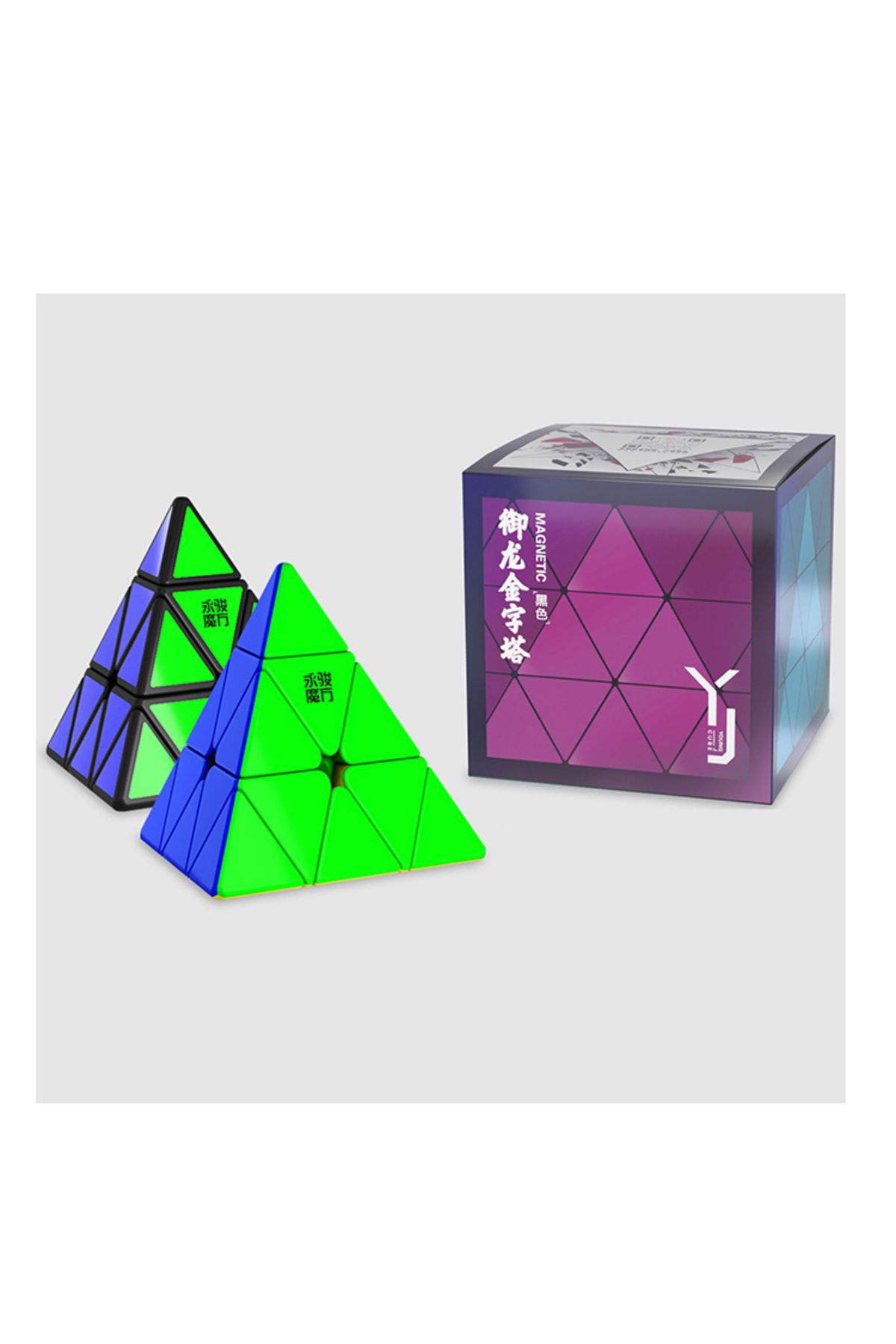 XMD-YJ YuLong Pyraminx V2 M Magnetic Magic Speed Cube Stickerless Professional Fidget Toys Yongjun Py... 8
