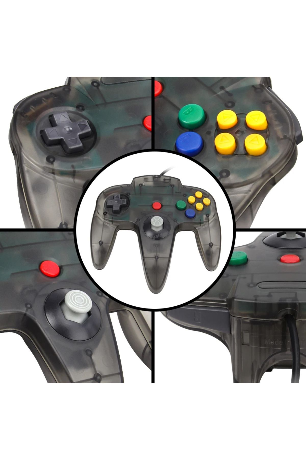 HeroAngel-8 Colors Wired Gamepad for Nintend N64 Console Control for N64 Classic Joystick Retro Game Consol... 7