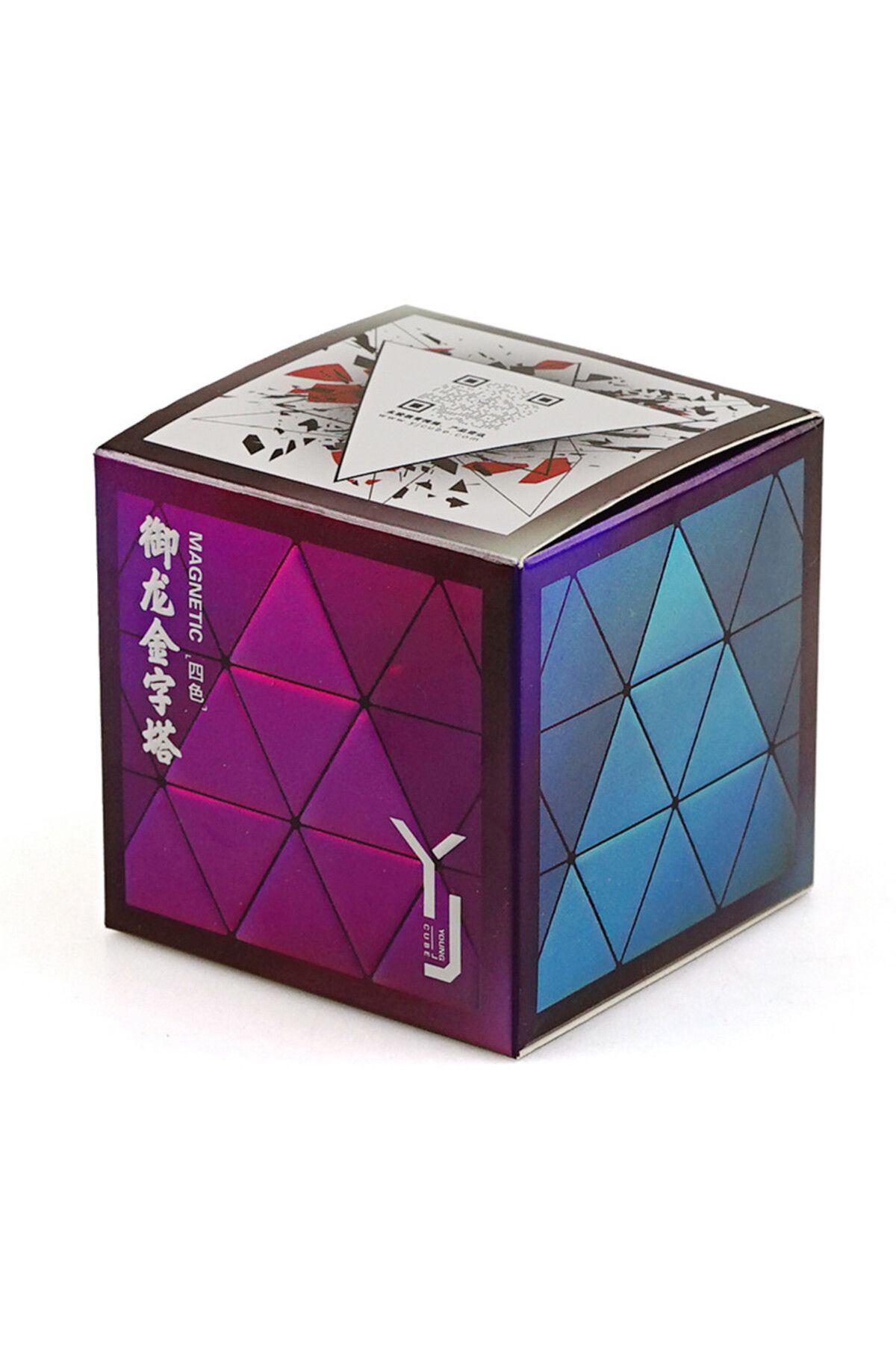 XMD-YJ YuLong Pyraminx V2 M Magnetic Magic Speed Cube Stickerless Professional Fidget Toys Yongjun Py... 6