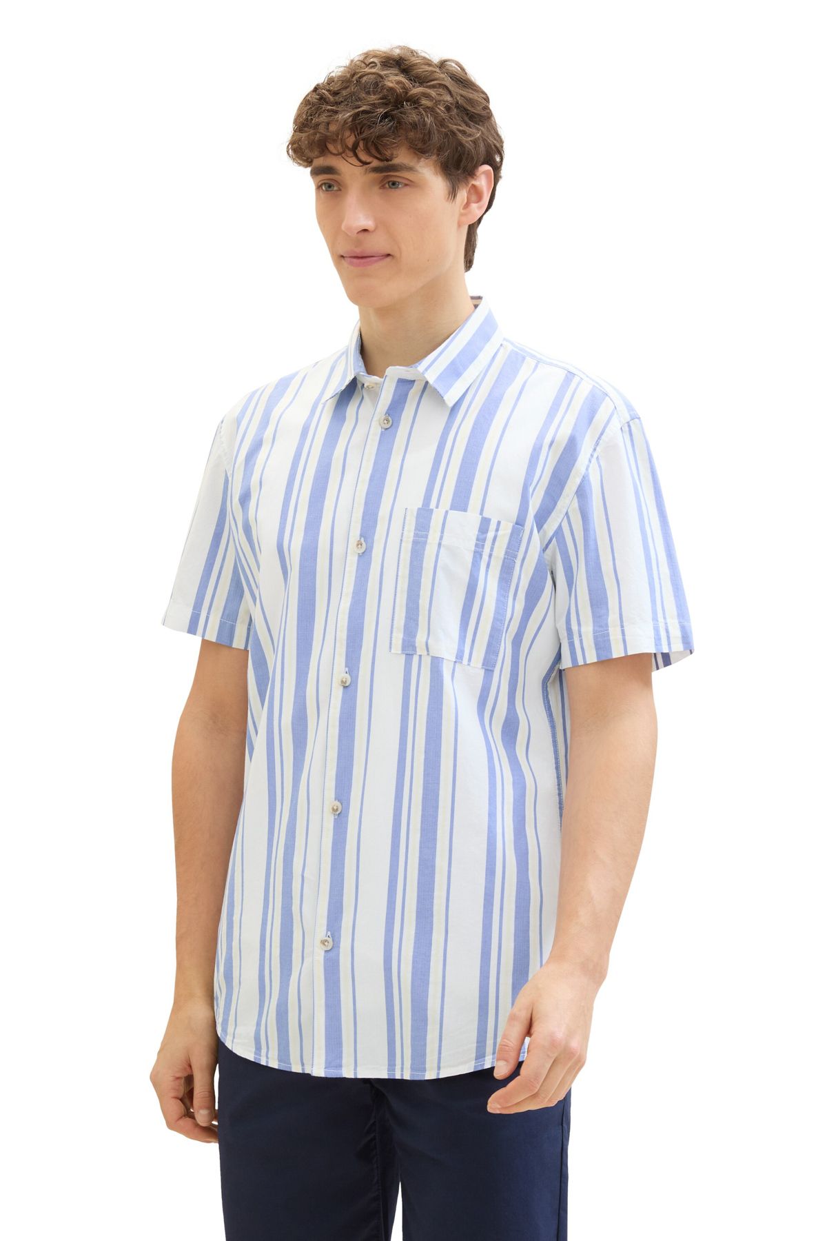 Tom Tailor-Gestreiftes Hemd 4