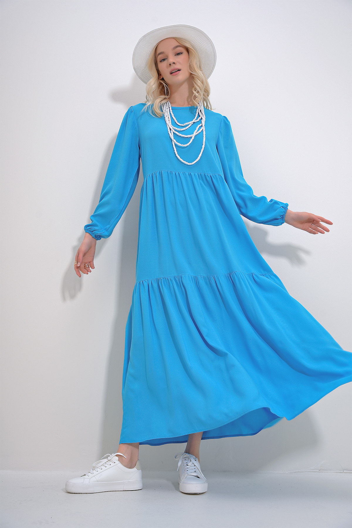 لباس زنانه آلاچاتی | ALC-X12053 Trend Alaçatı Stili - Image 3