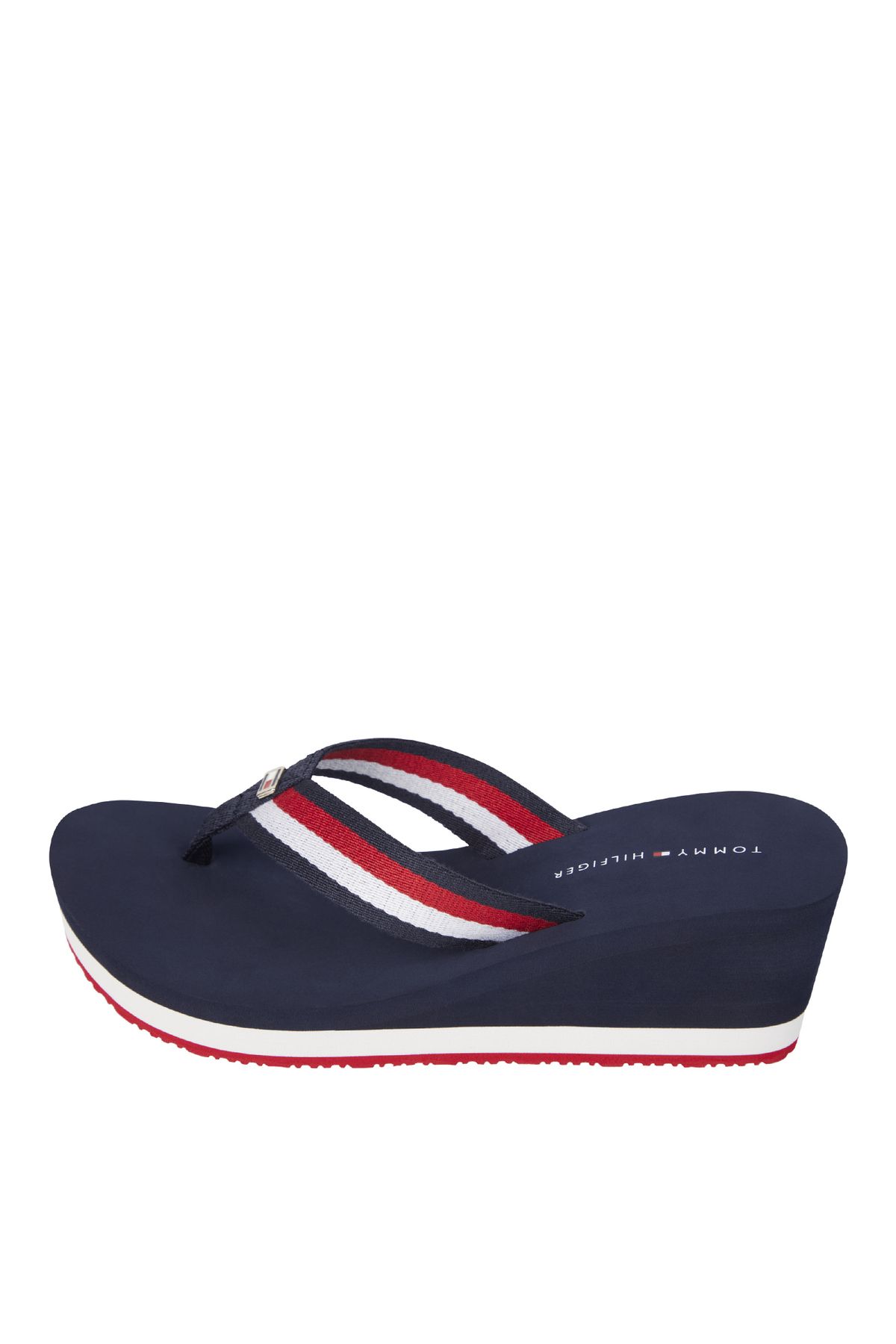 دمپایی آبی زنانه Slipper Beach FW0FW079870G0 Navy Blue Tommy Hilfiger