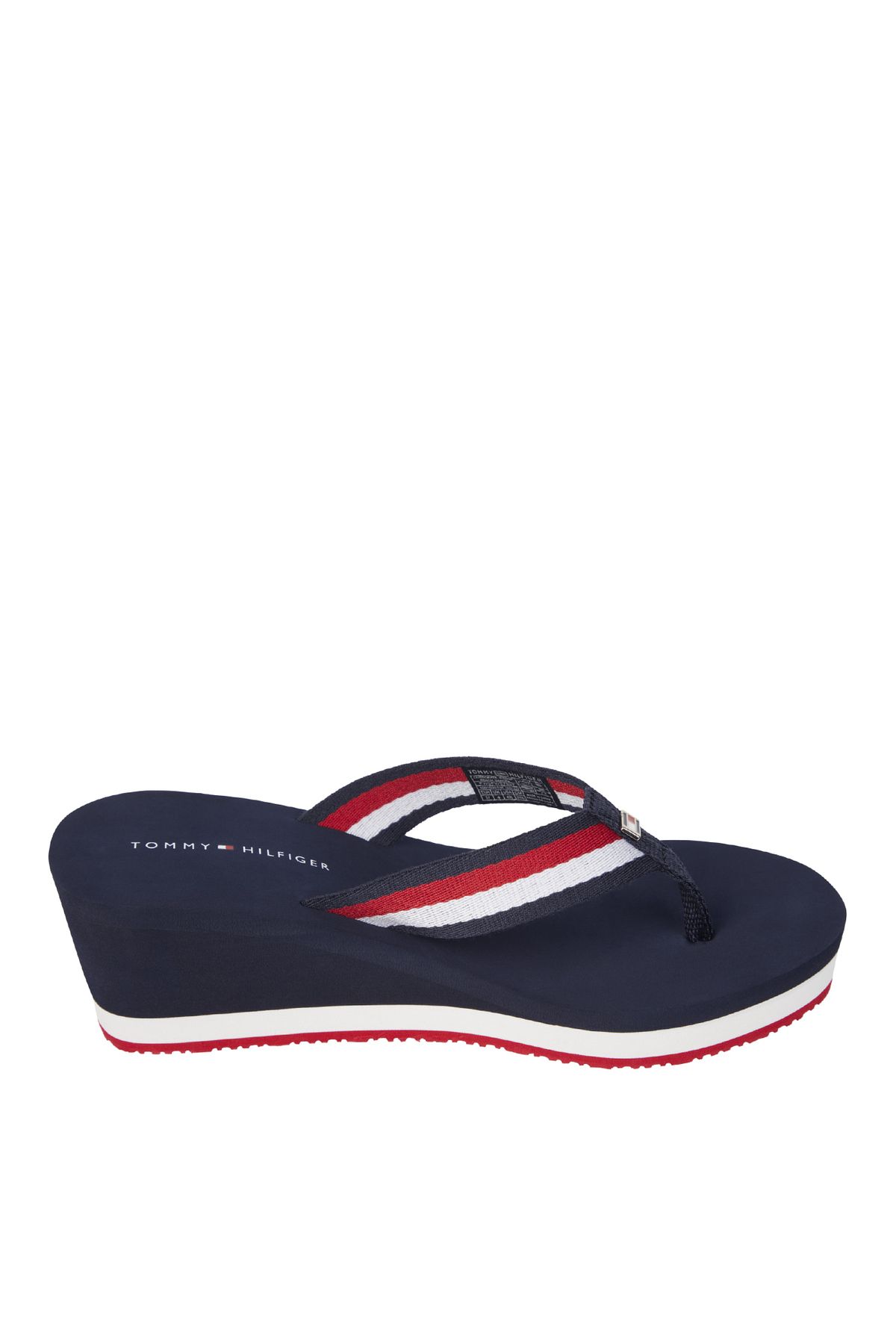 دمپایی آبی زنانه Slipper Beach FW0FW079870G0 Navy Blue Tommy Hilfiger
