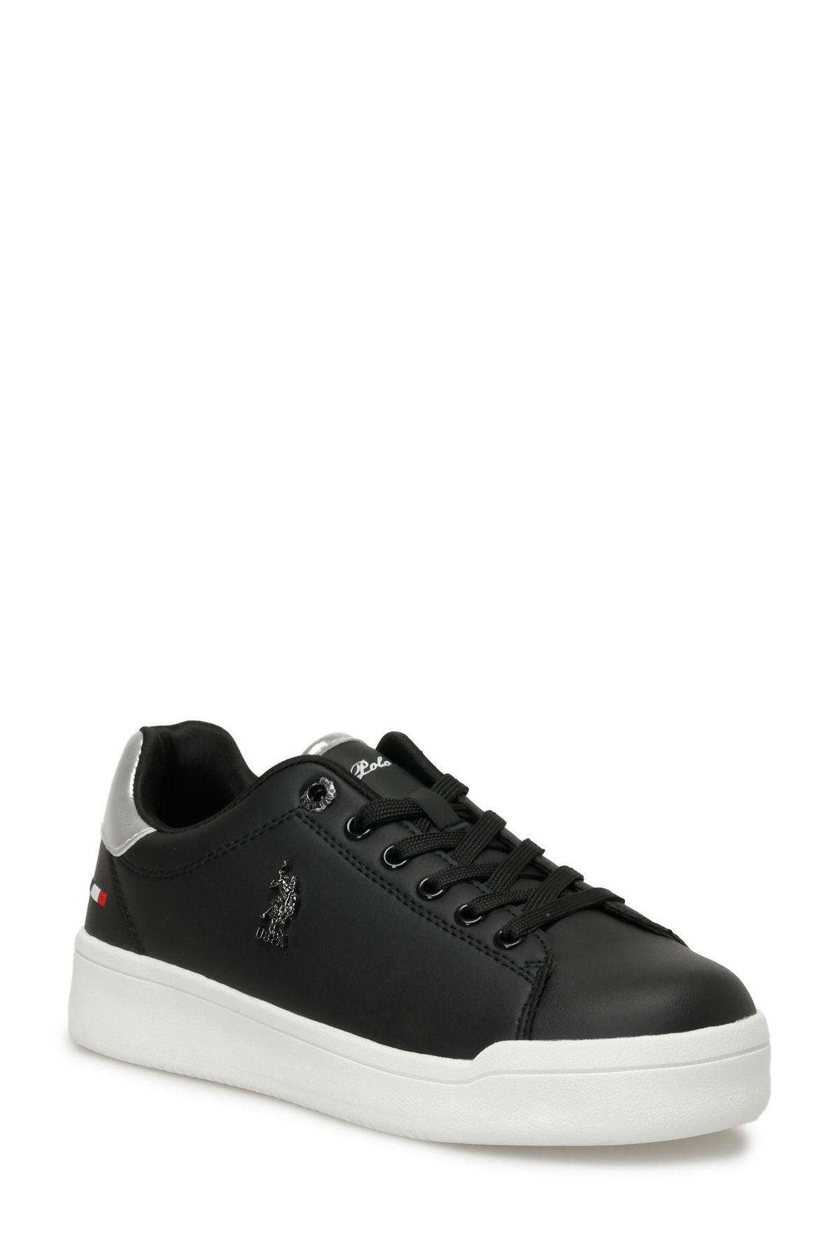 اسنیکر مشکی زنانه کفش ورزشی سیاه Pelo 4fx U.S. Polo Assn.