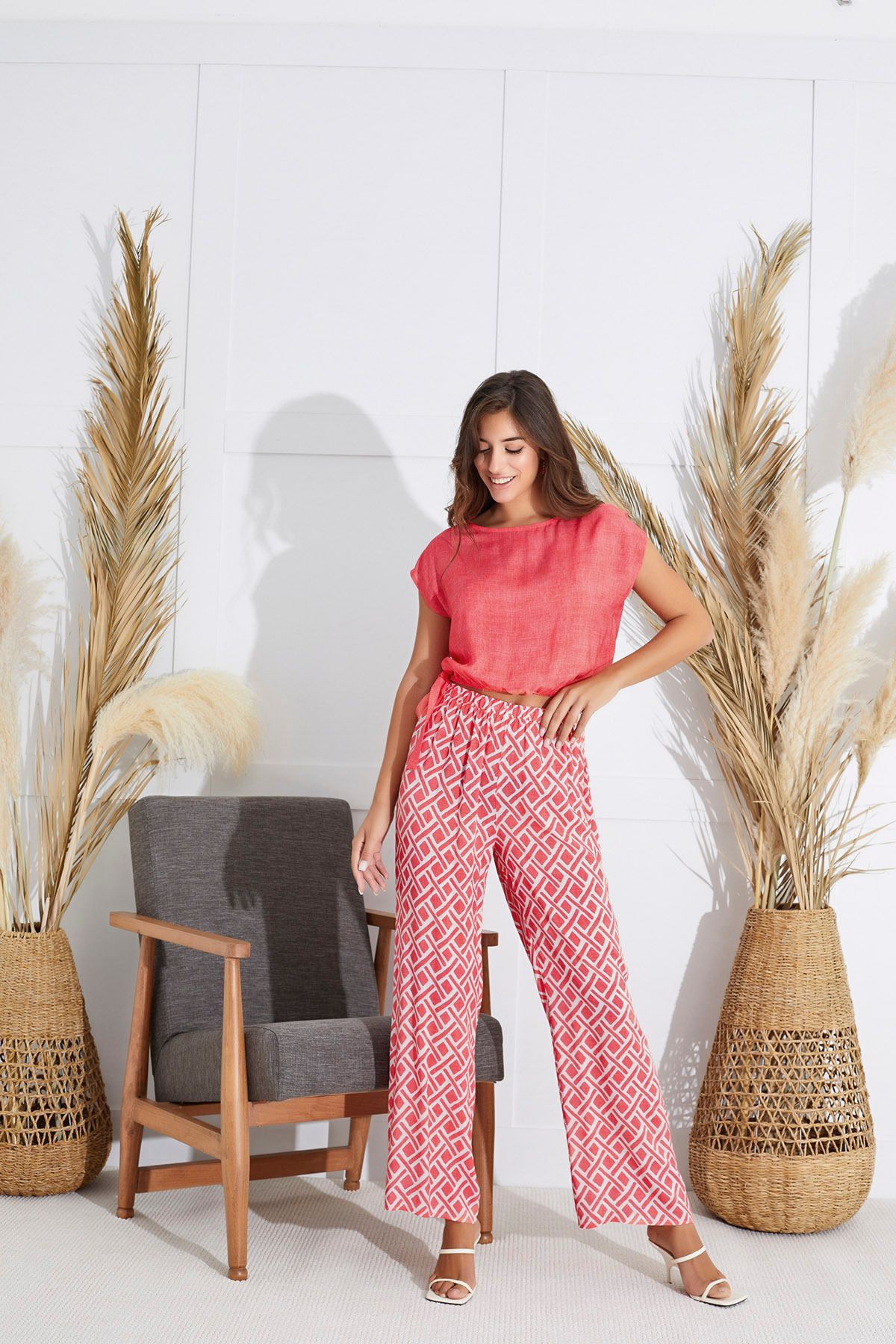 Sevim-15519 Model Pajama Set 2