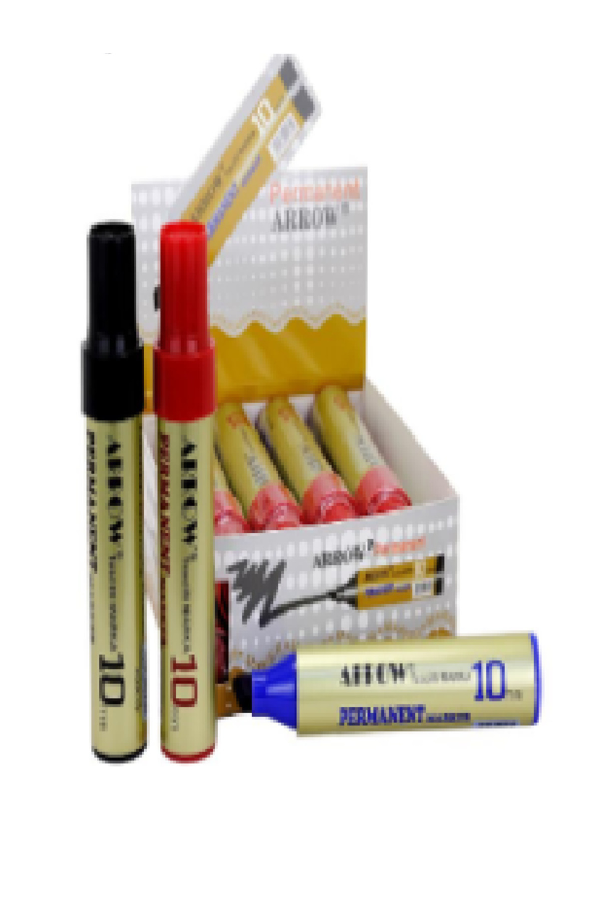 ERKAN 10 MM KOLİ ÇUVAL KALEMİ SİYAH RENK 10 ADET