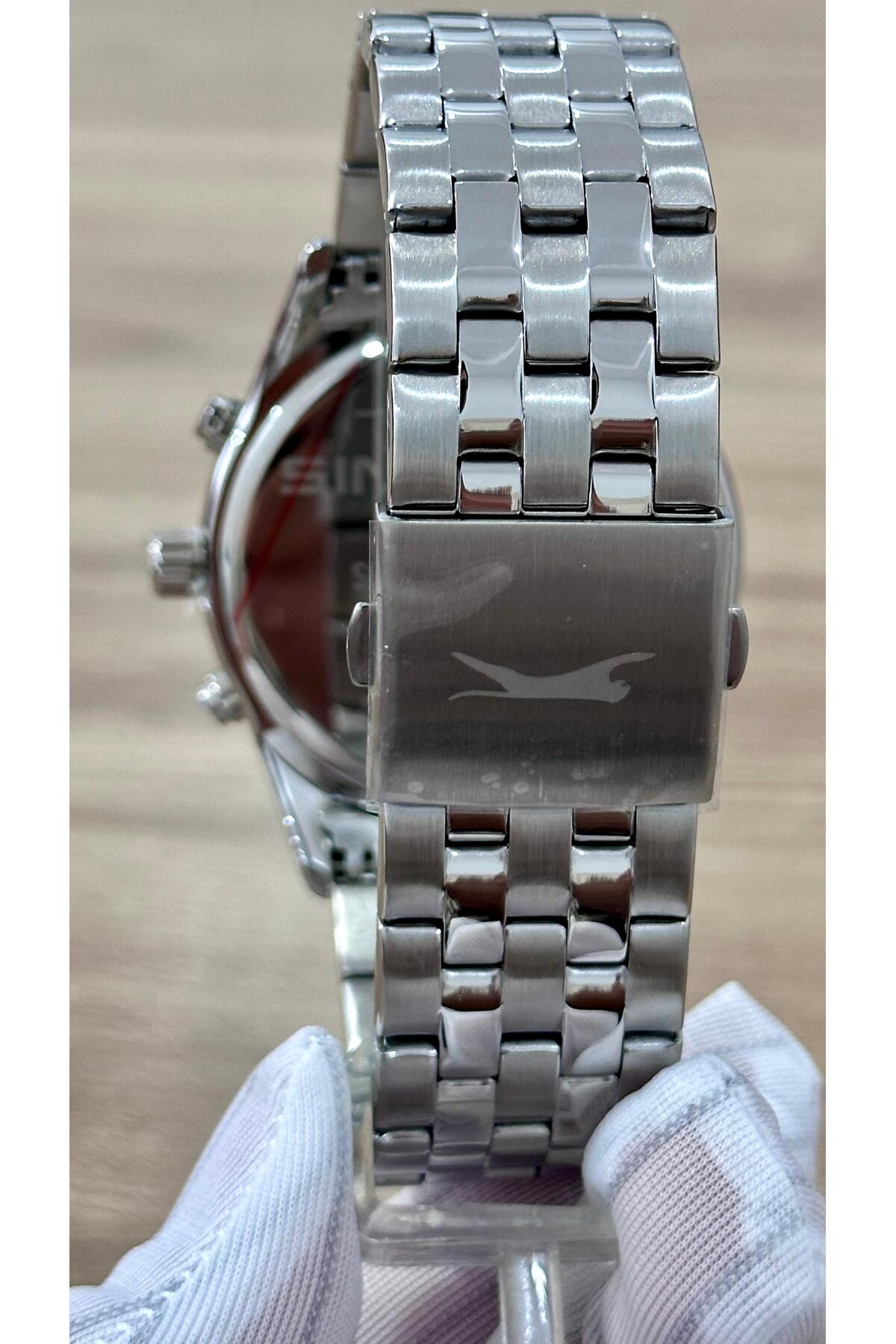 ساعت اسلازنگر مردانه  مشکی         | Slazenger SL.9.2231.2.03MCT12. - تصویر 5