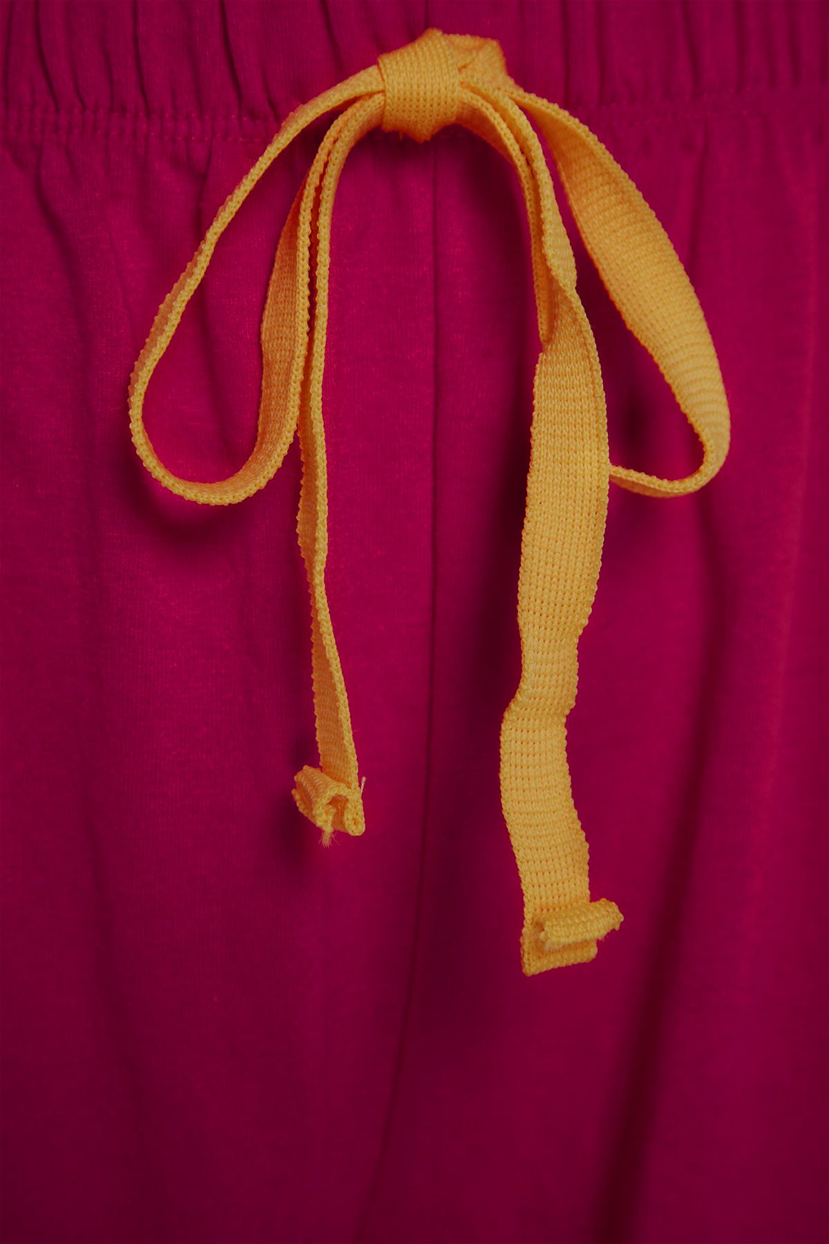 Trendyol Collection-Fuchsia Embroidered Embroidered 100% Cotton Knitted Pajama Set with Shorts - Thmss20Pt0165 8