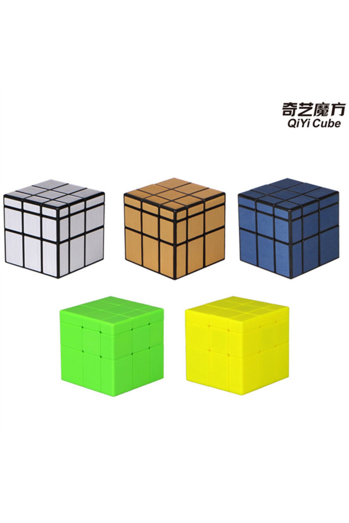 XMD-QiYi Mirror 3X3X3 Blocks Magic Speed Cube Stickerless Professional Qiyi Mirror Cube 3x3 Puzzle Fi... 4