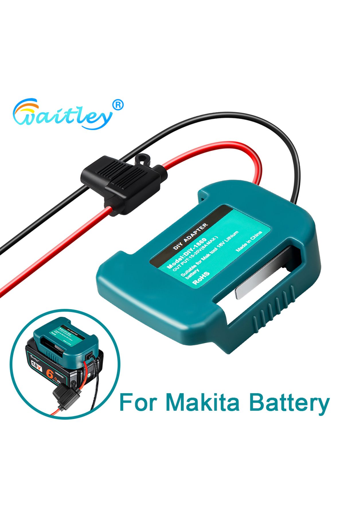 Diy makita battery top