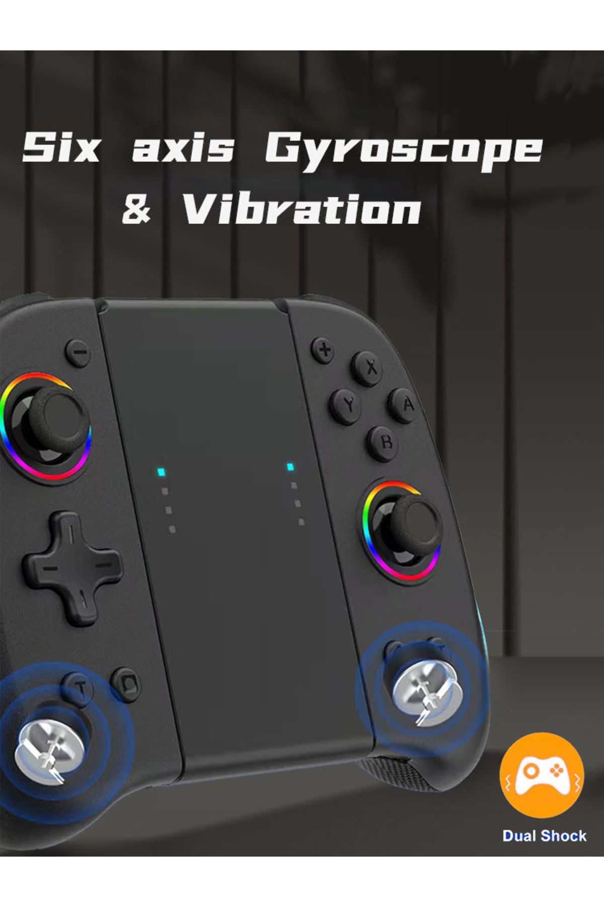 VILCORN-Joypad Game Controller Wireless (L/R) For Nintendo Switch / OLED Lite Gamepad Joysticks Con With ... 7