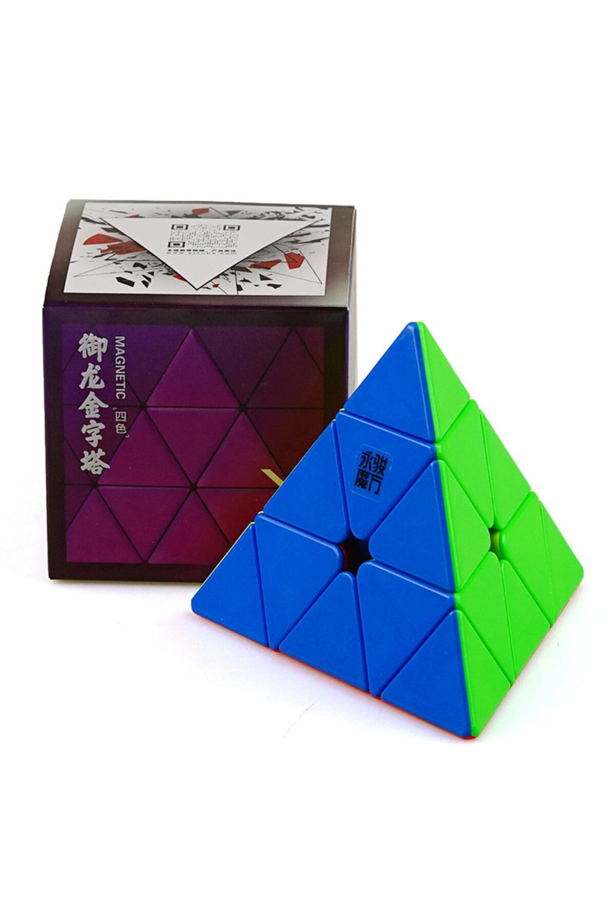 XMD-YJ YuLong Pyraminx V2 M Magnetic Magic Speed Cube Stickerless Professional Fidget Toys Yongjun Py... 3