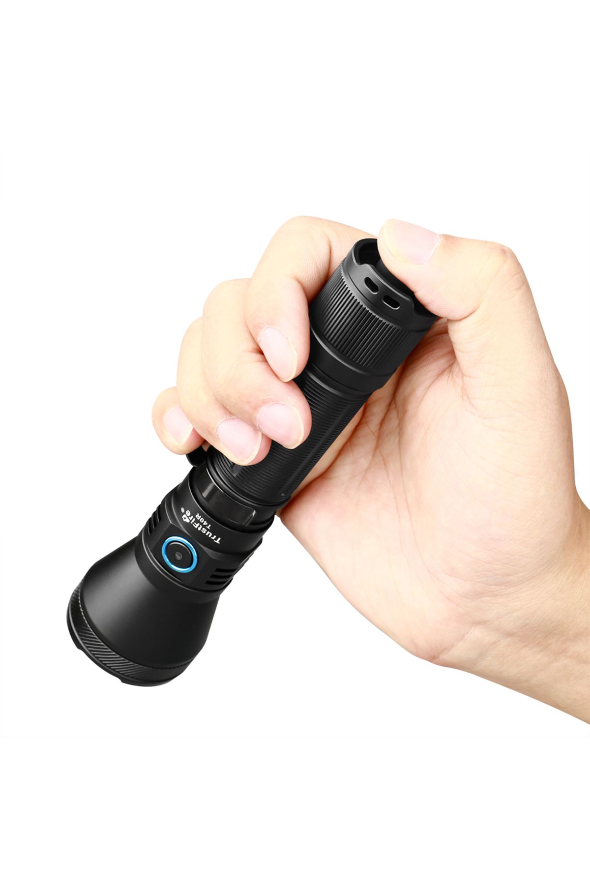 TrustFire-T40R Tactical Rechargeable lamp 1800Lumen 550Meter Beam Range Led Flashlight with Usb C... 6