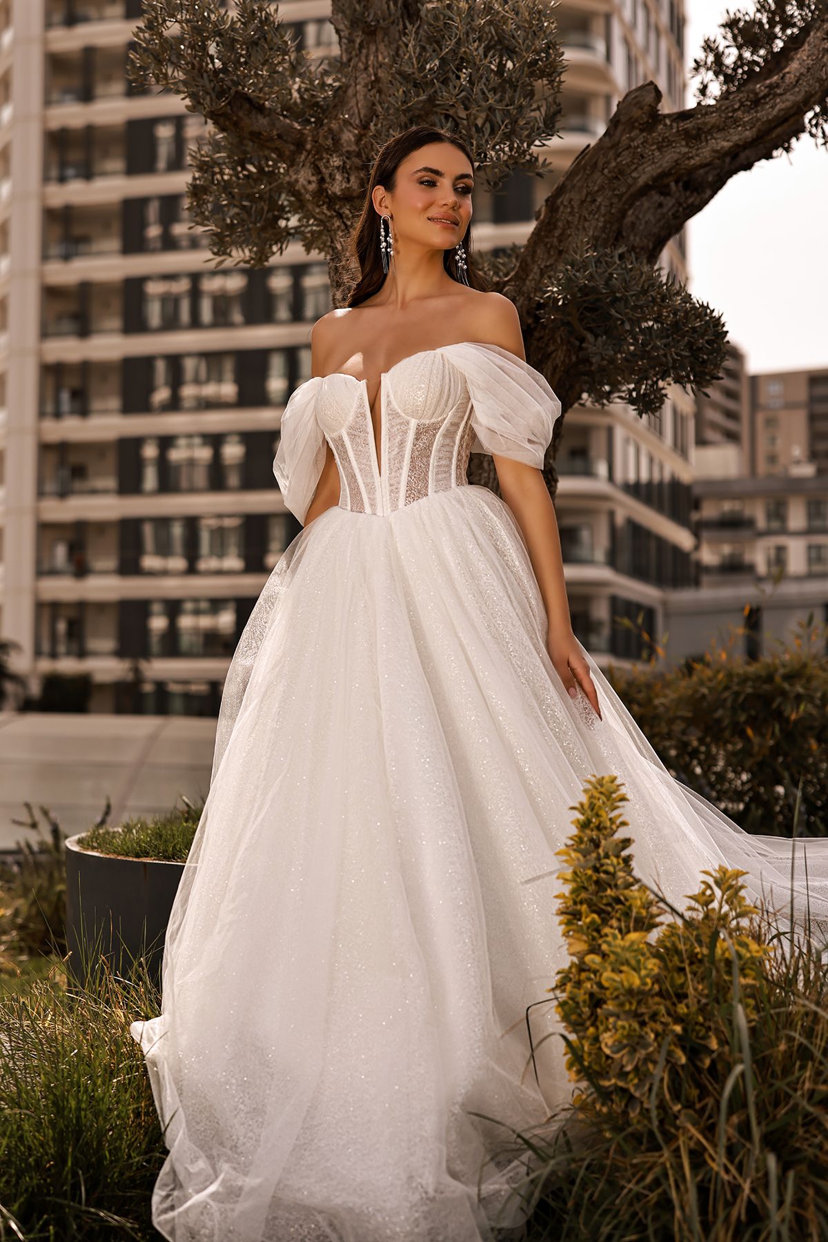 la robe helléniste à faible bras