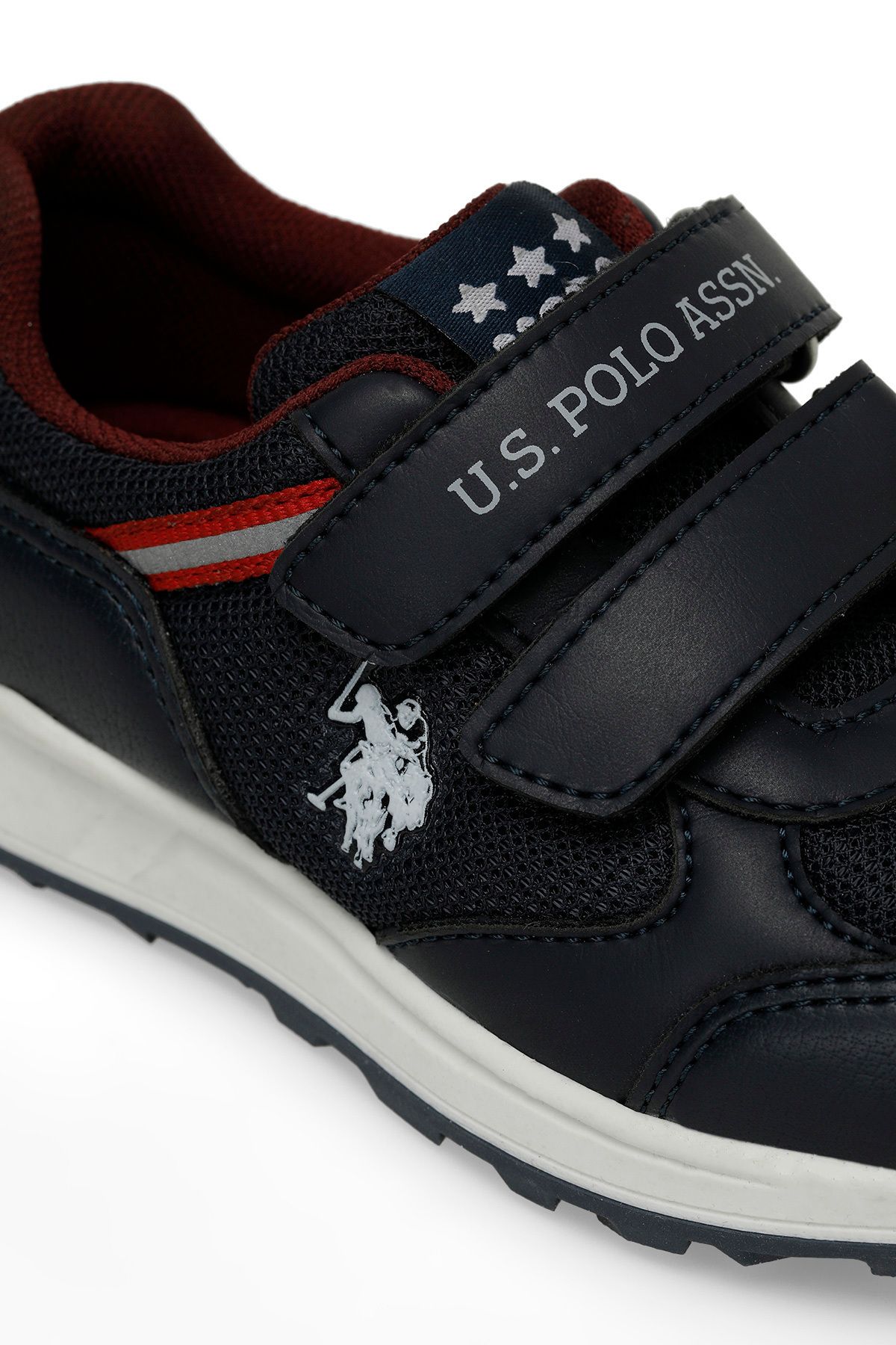 اسنیکر آبی پسرانه و بچگانه کفش ورزشی پسر Esalte 4fx U.S. Polo Assn.