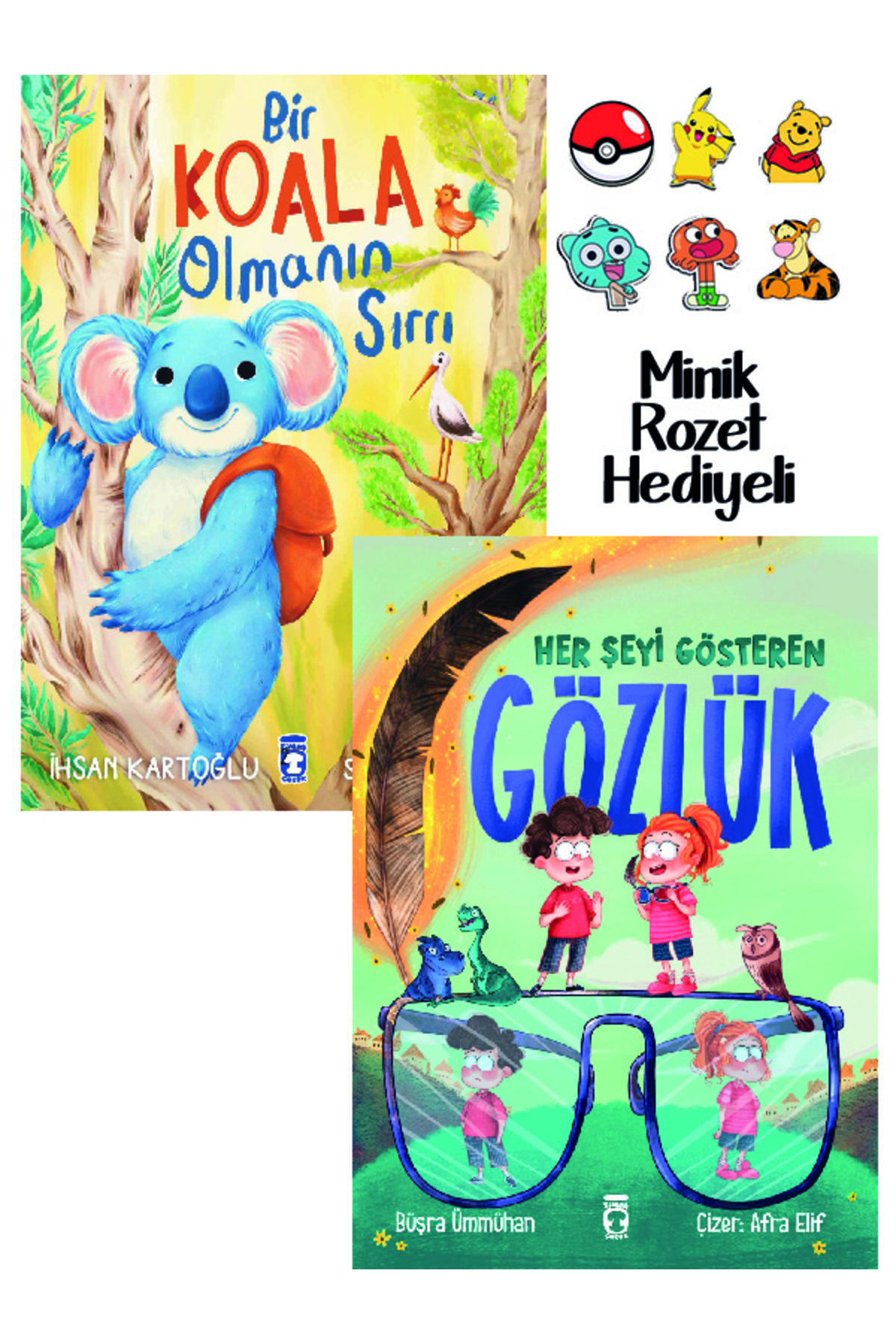 Timaş Çocuk 1. ve 2. Sınıf Okuma Seti 2 Kitap Bir Koala Olmanın