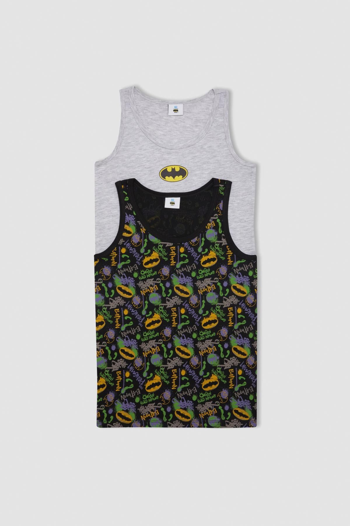 DeFacto-Batman 2-teiliges Unterhemd für Jungen C8798a824sm 1