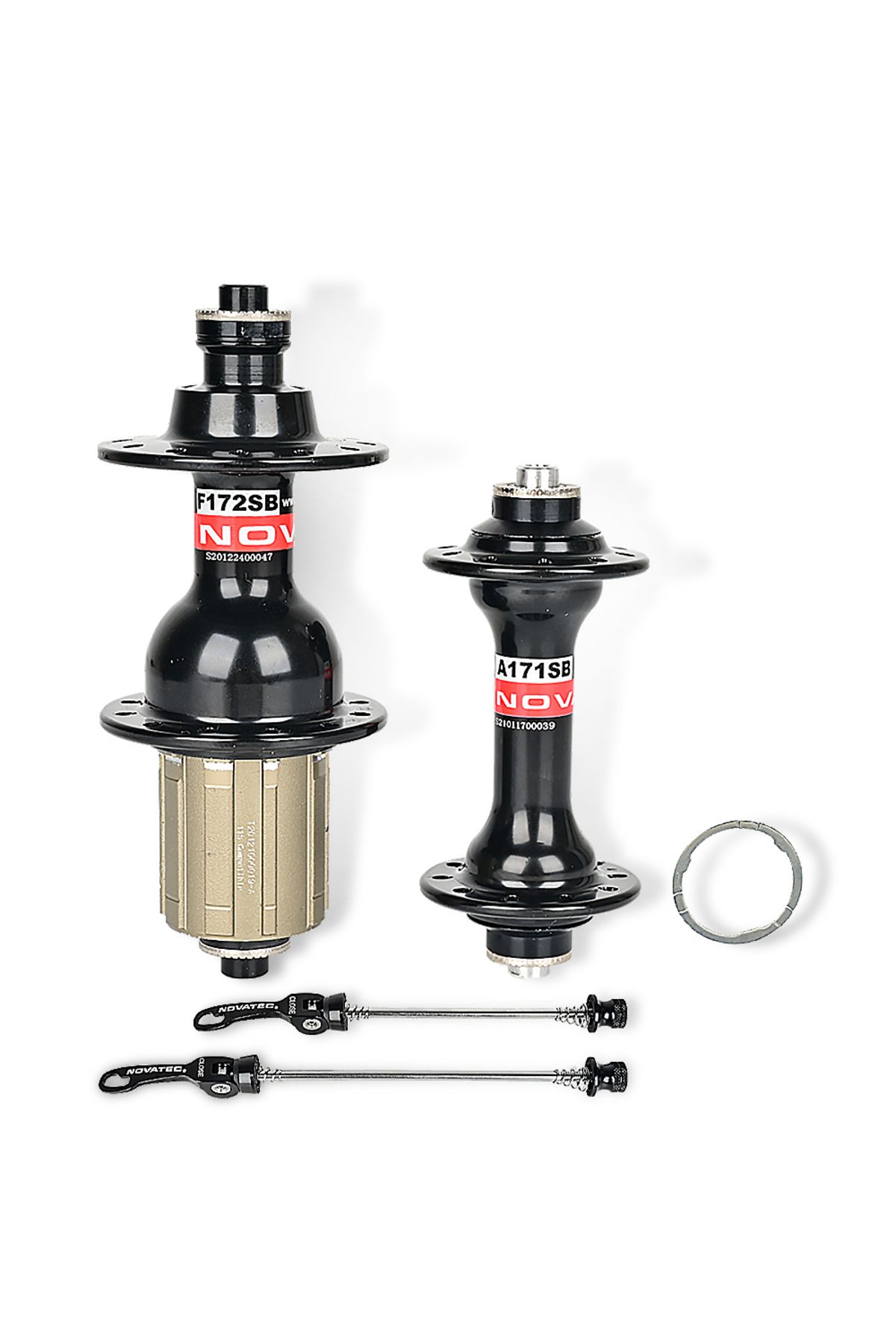 Choice Novatec Road Bicycle Hub A171SB F172SB Front 20H Rear 24H Quick Release Folding Bike Hub Disc 4 b. Trendyol