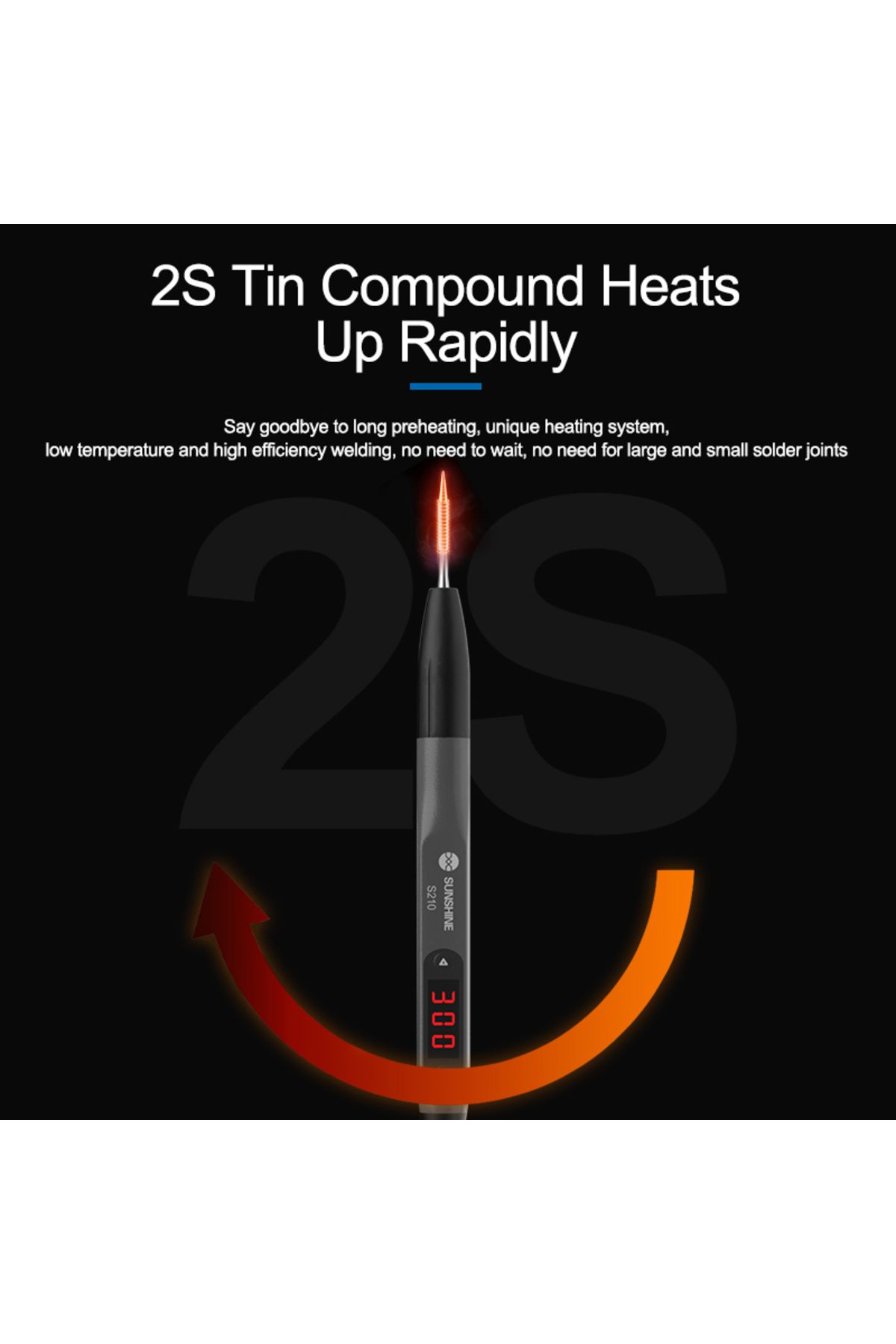 Choice-C210 Integrated Soldering Iron Tip S210 Heating Core Efficient Heat Conduction for JBC Sugon Aife... 3