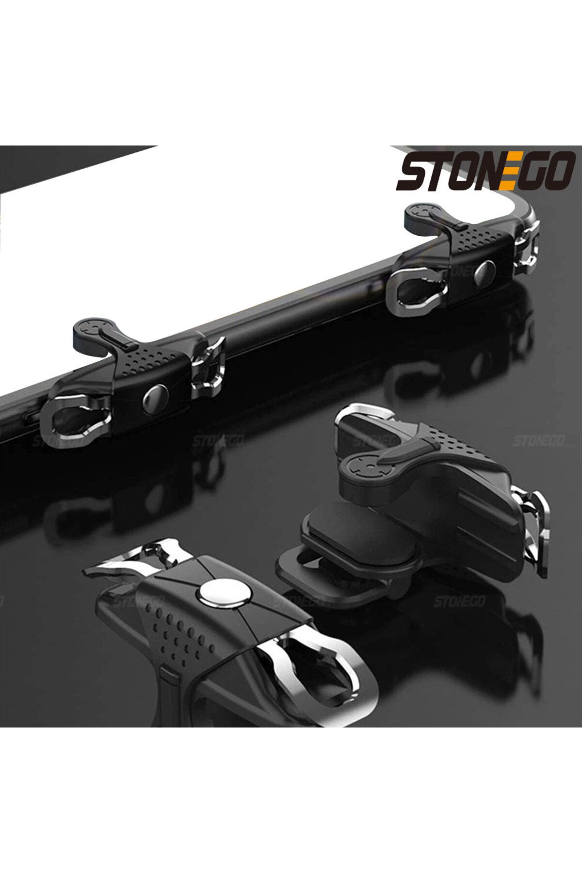 STONEGO-Mobile Game Controller Game Trigger for PUBG/Fortnite/Call of Duty,Shooter Sensitive Controller J... 1