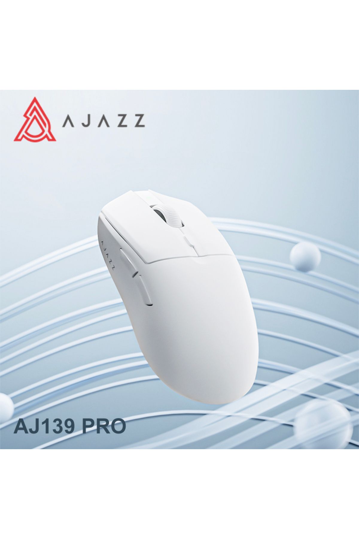 Ajazz-Aj139Pro Wireless 2.4G Mouse PAW3395 Sensor Gamer Pro Mouse 26000DPI Programmable Computer ... 2