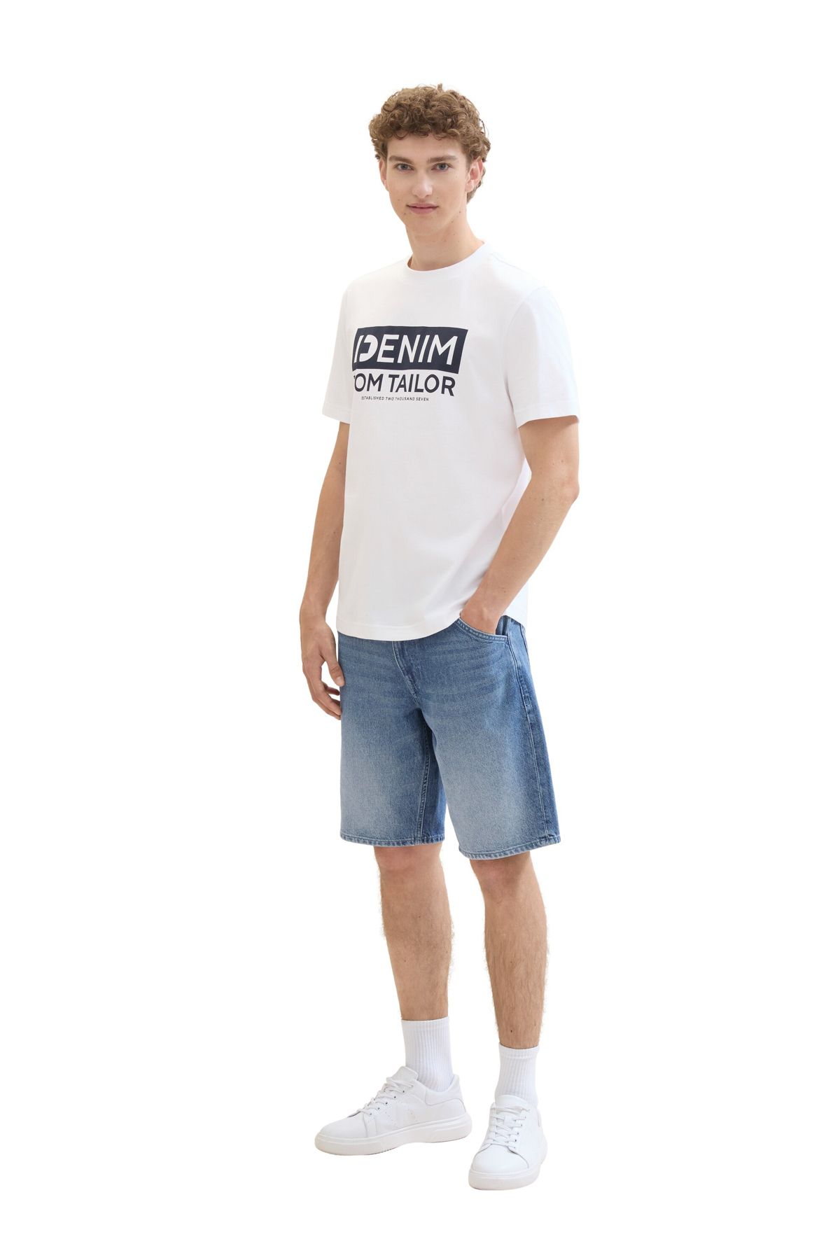 Tom Tailor-DENIM TOM TAILOR voľné krátke nohavice 3