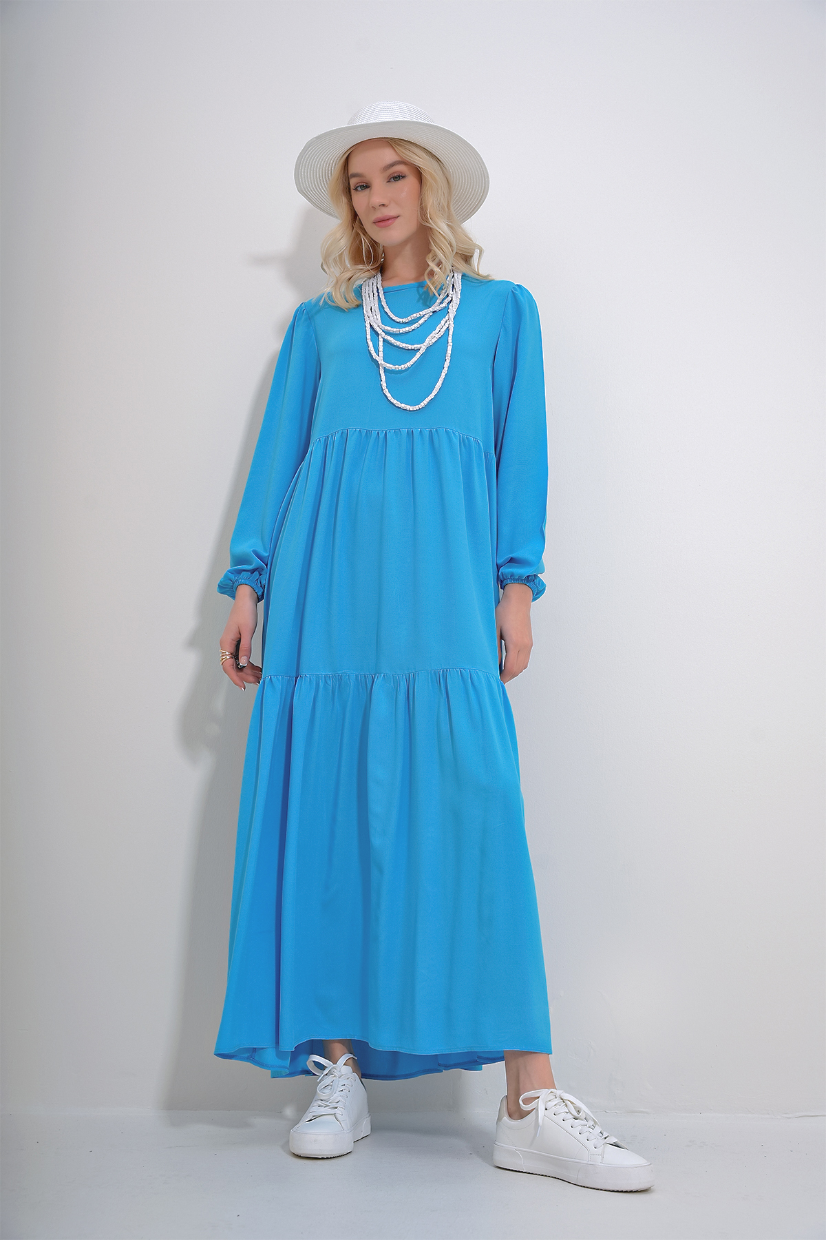 لباس زنانه آلاچاتی | ALC-X12053 Trend Alaçatı Stili - Image 4