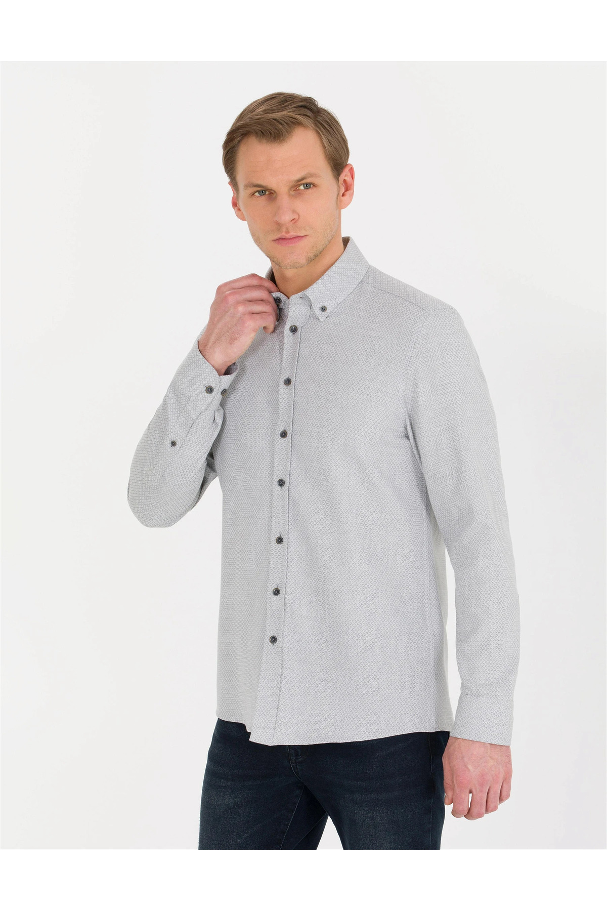 پیراهن مردانه پیر کاردین | Gömlek Pierre Cardin - Image 2