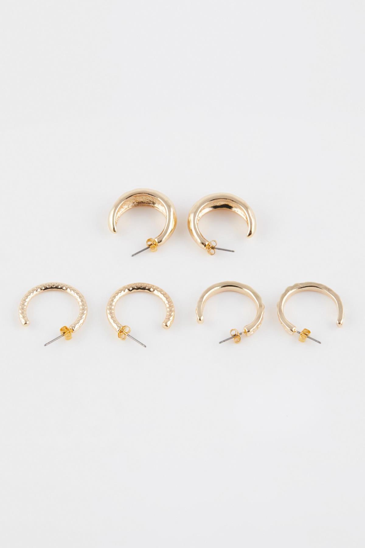 گوشواره زنانه دفاکتو | C6474AXNS Defacto - Image 4