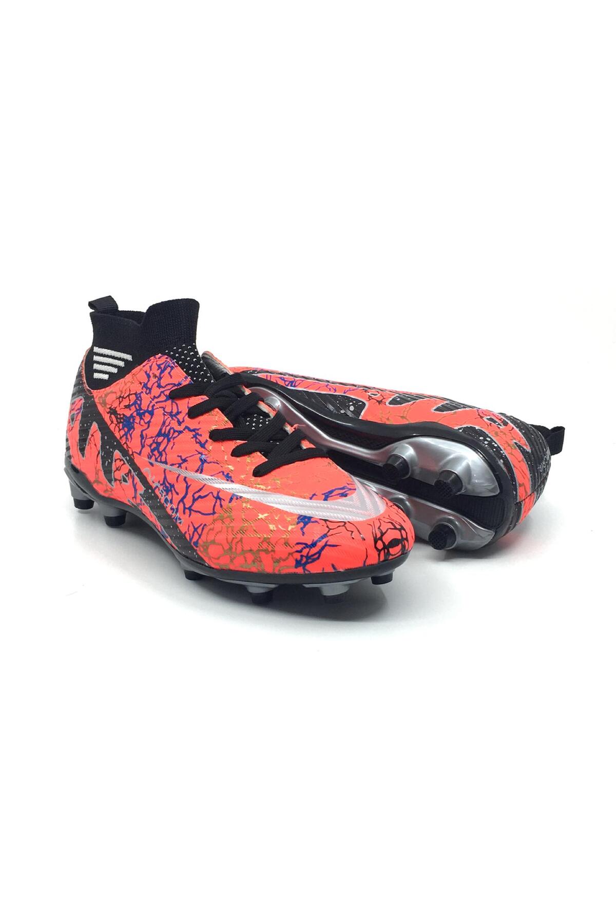 Taşpınar Ayakkabı Laliga Erkek Günlük Çoroplı Halı Çim Saha Dişli Krampon Bağcıklı Spor Ayakkabı 36-45