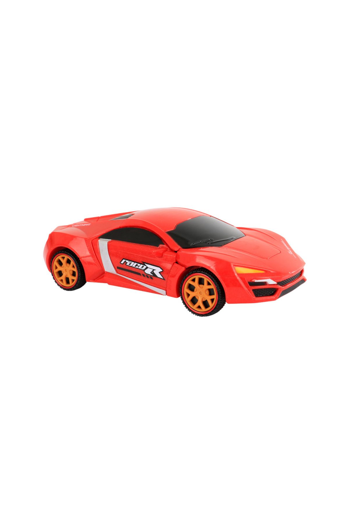 M Toys-Red Mtoys Robot Car - with Sound and Light 2