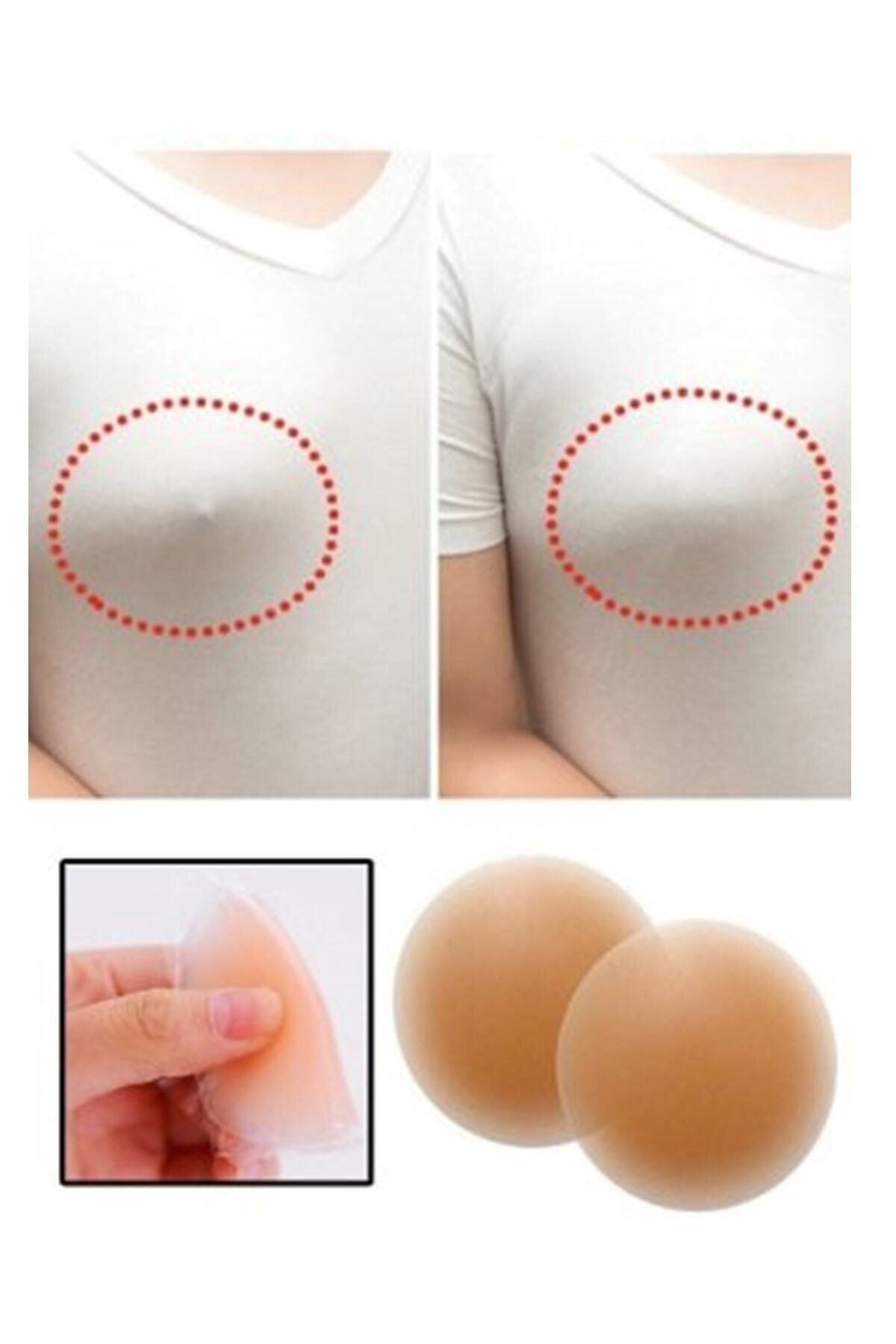 HB LİFE Silikon Göğüs Ucu Kapatıcı Kadın Ten Meme Ucu Kapatıcı