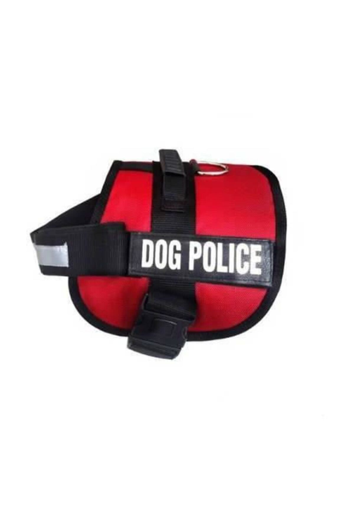 Dog Police Köpek Göğüs Tasması 75/60 Cm Kırmızı Medium